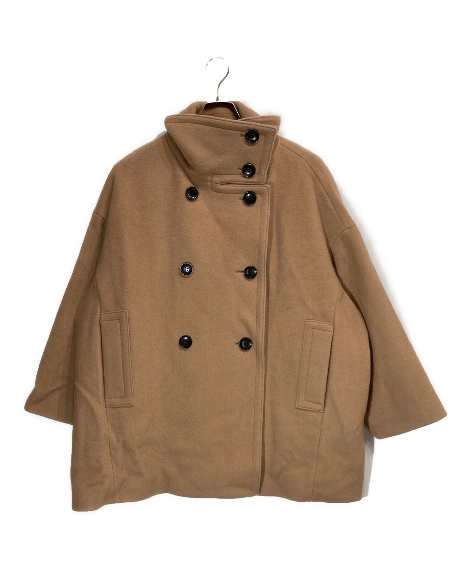 中古・古着通販】Noble (ノーブル) スタンドカラーオーバーコート 