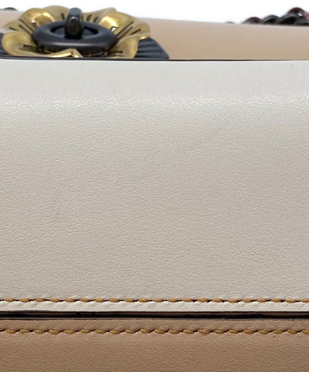 中古・古着通販】COACH (コーチ) フラワーモチーフ チェーンショルダー