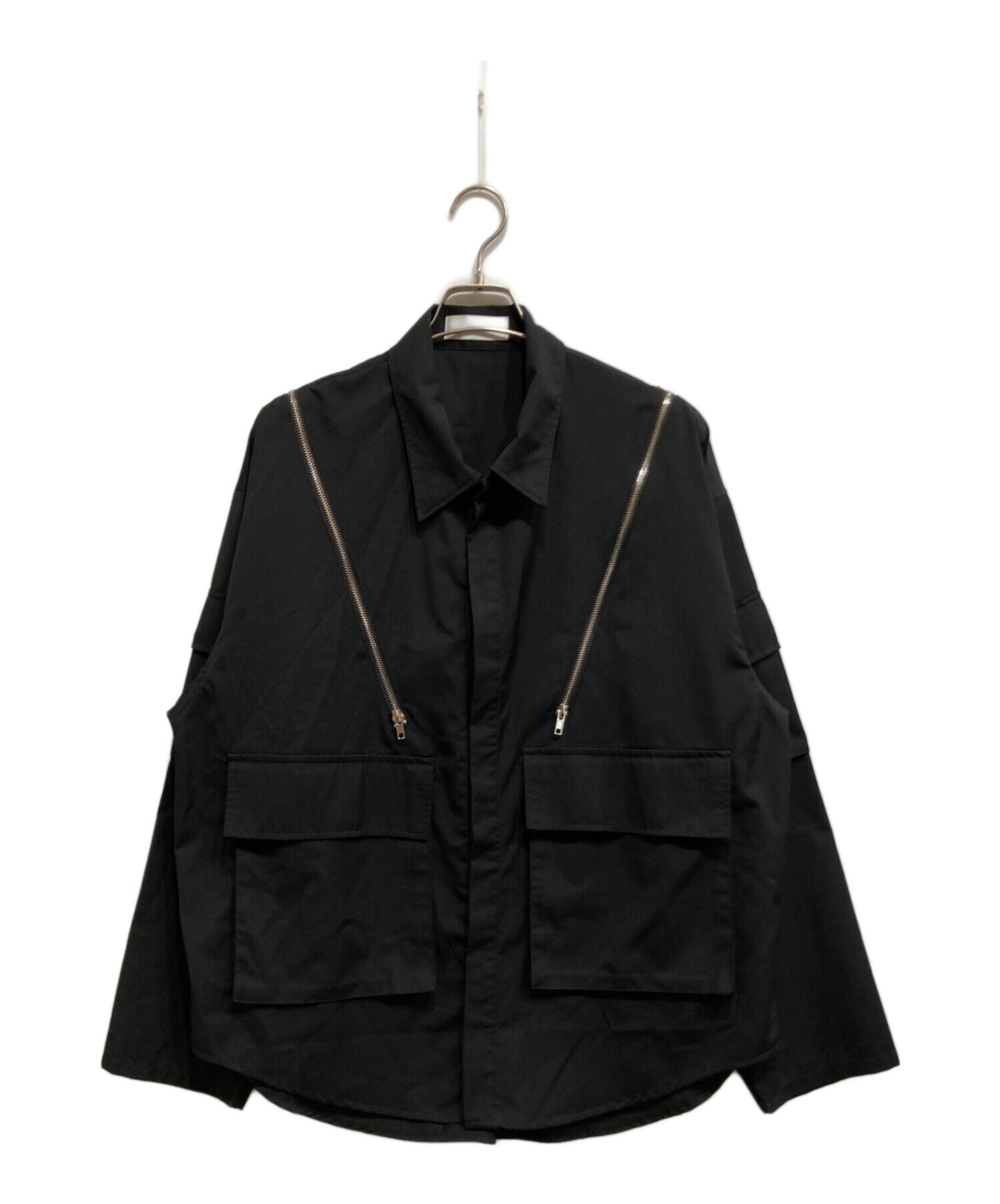 中古・古着通販】ADRER (アドラー) ジップデザインシャツジャケット