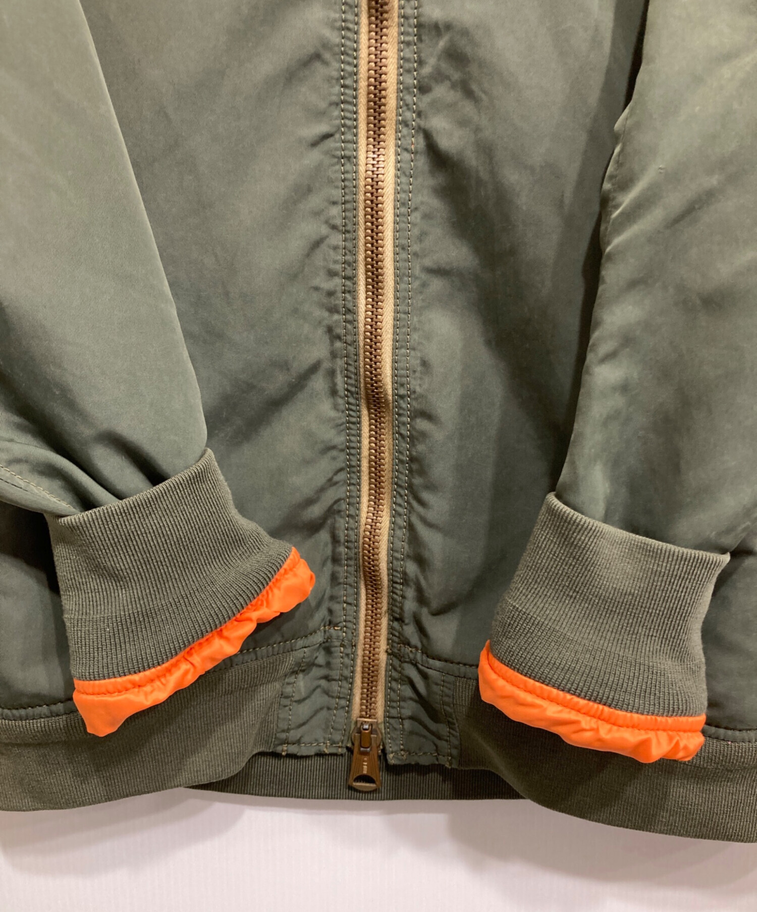 中古・古着通販】REMI RELIEF (レミレリーフ) 加工フライトジャケット