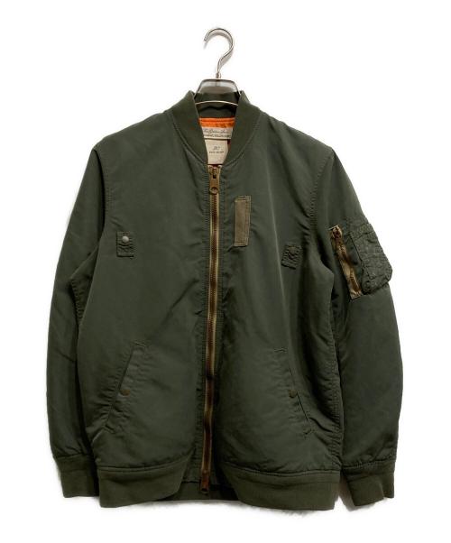 中古・古着通販】REMI RELIEF (レミレリーフ) 加工フライトジャケット