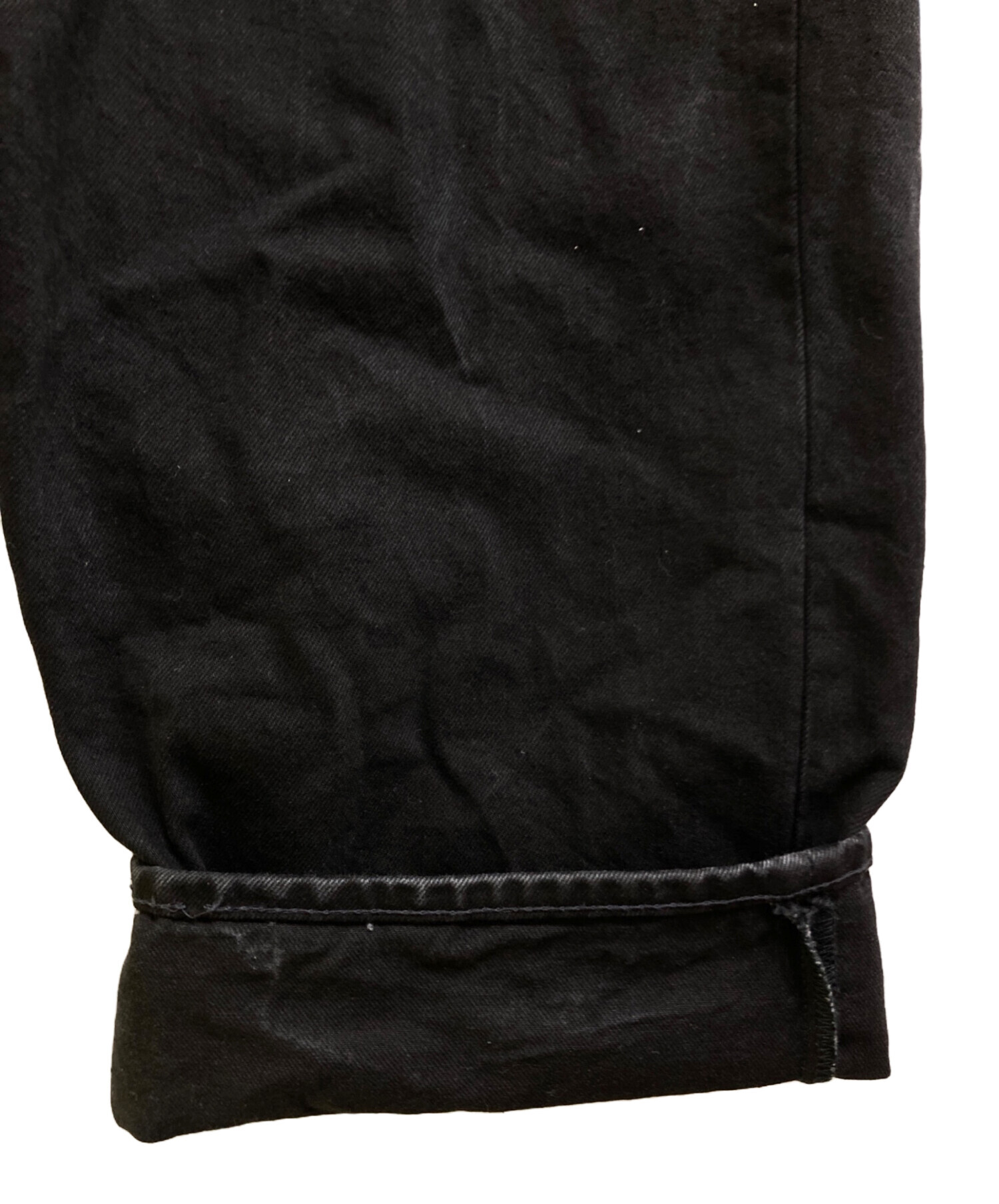 中古・古着通販】GAP (ギャップ) SUPER BAGGY DENIM ブラック サイズ 