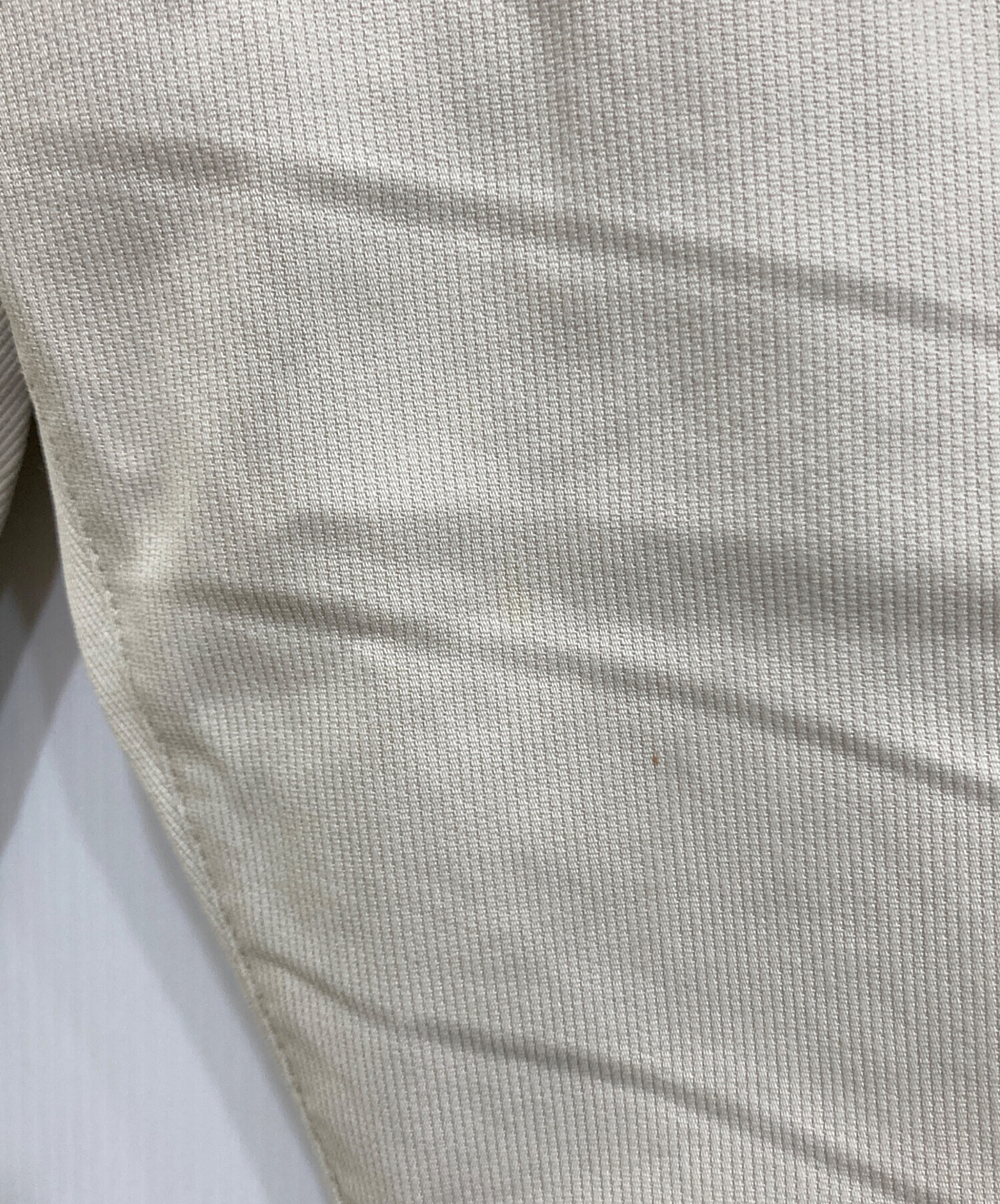 ダブルアールエル　ピケ　ストレートパンツ　サイズ28 ベージュ 中古・古着通販】RRL (ダブルアールエル) SLIM FIT コットンピケ