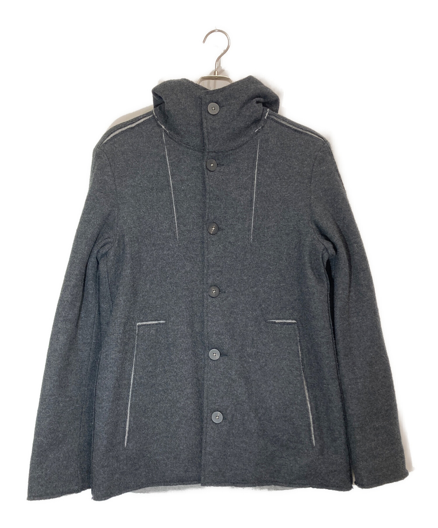 定価9.3万 TRANSIT UOMO ウール形状ジャケット トランジットウォモ 定価9.3万 TRANSIT UOMO ウール形状ジャケット トランジットウォモ