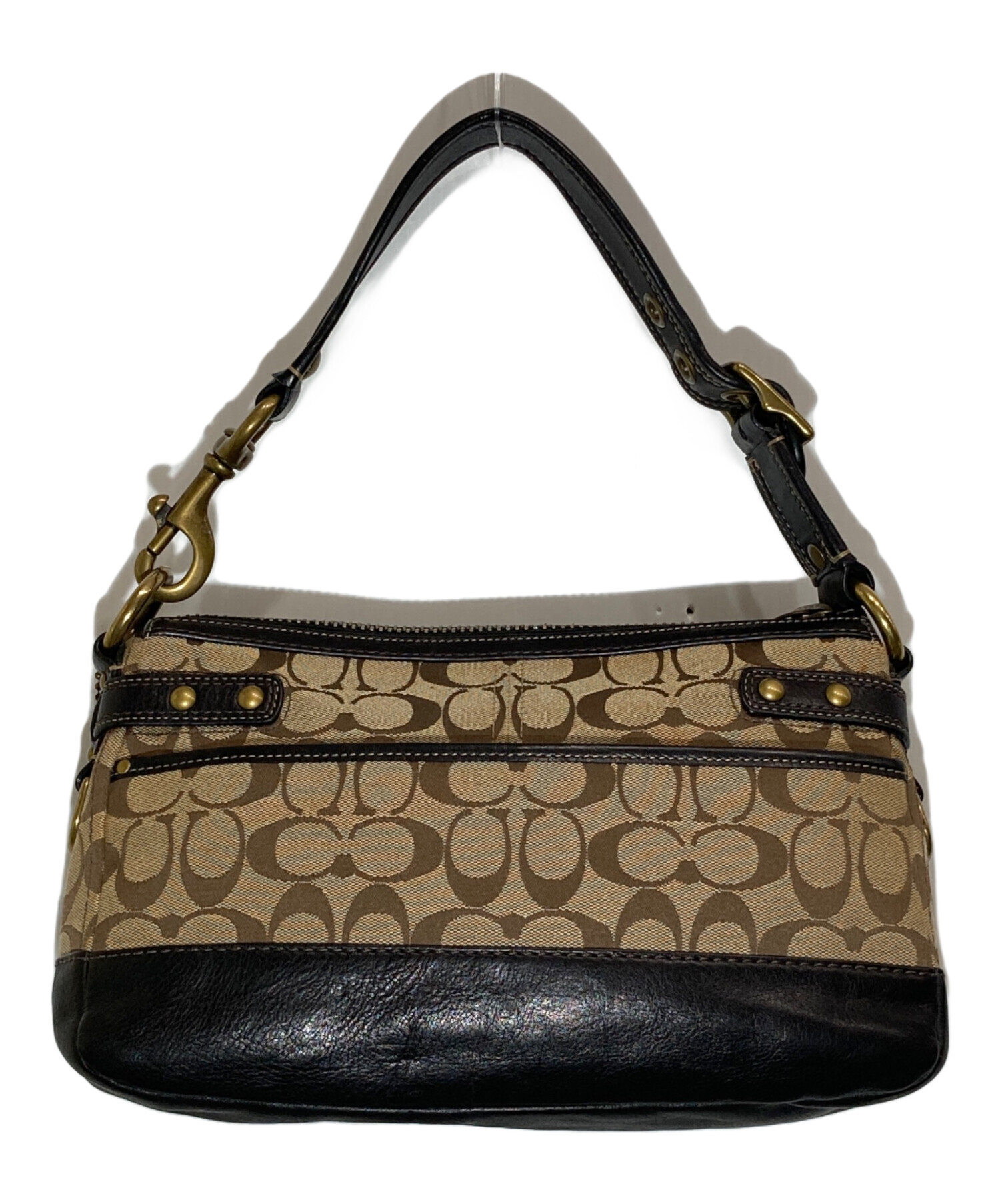 中古・古着通販】COACH (コーチ) ターンロックワンショルダーバッグ 