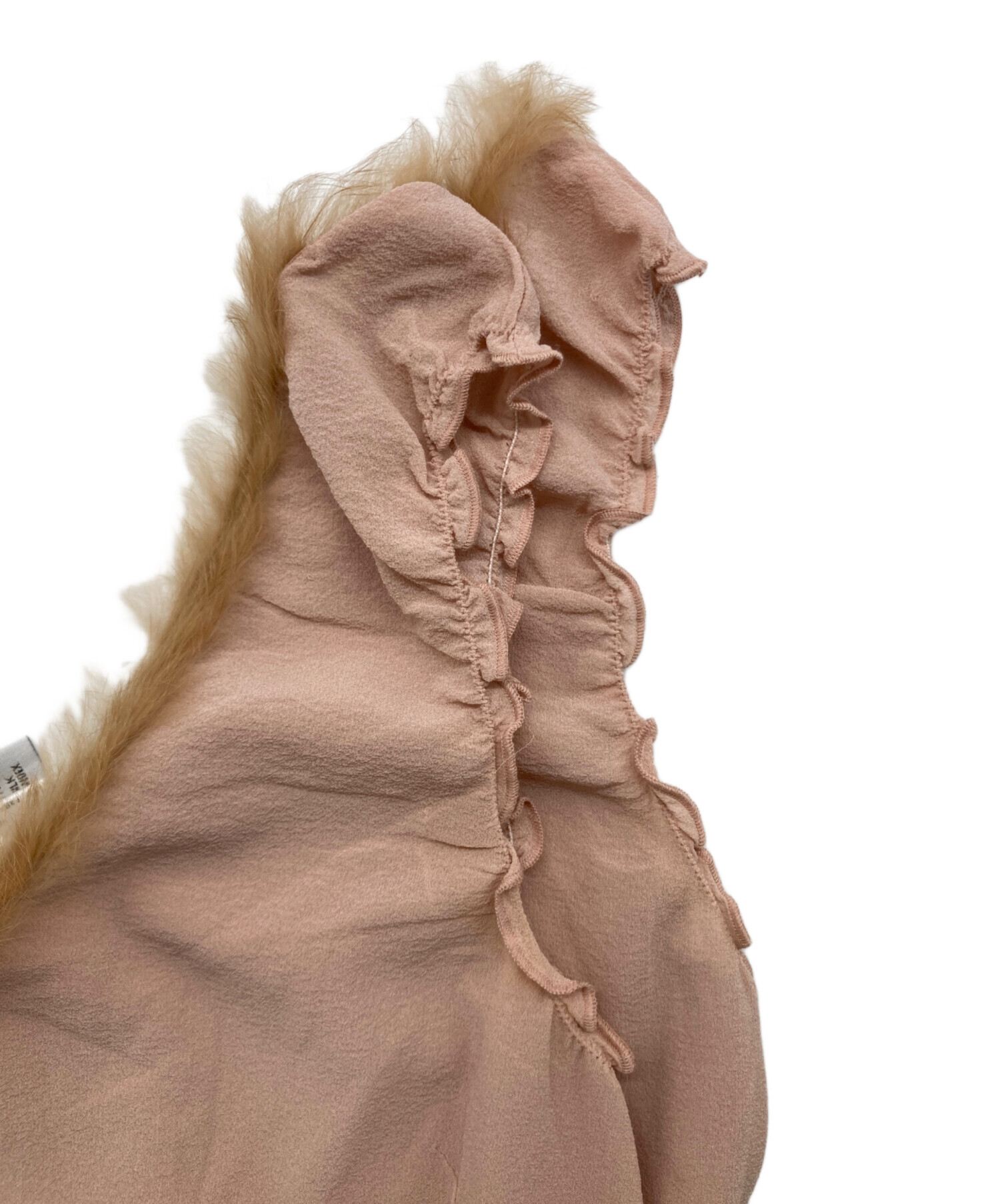 中古・古着通販】CHANEL (シャネル) シルク混ノースリーブブラウス