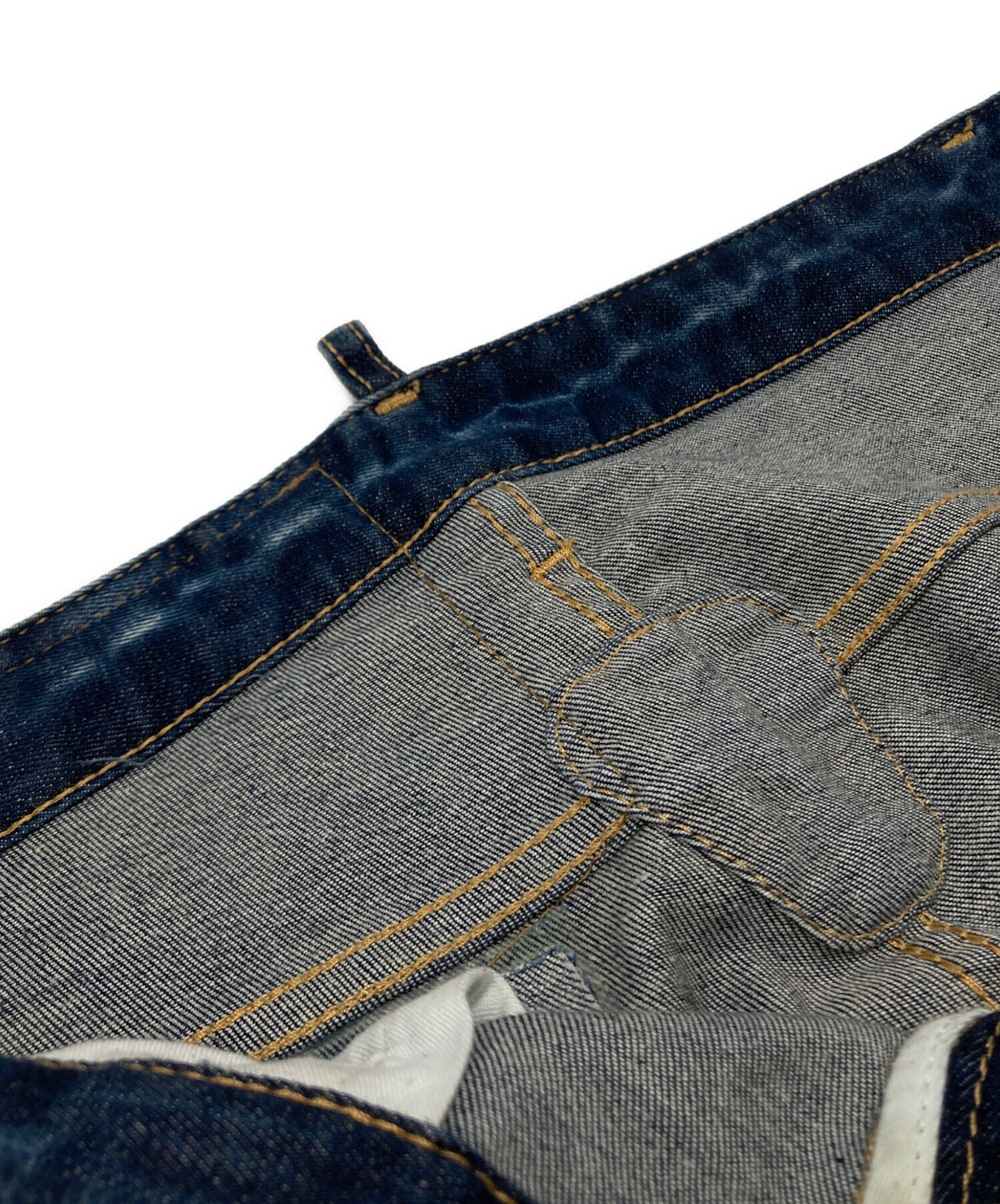中古・古着通販】DSQUARED2 (ディースクエアード) DARK RIPPED BLUE