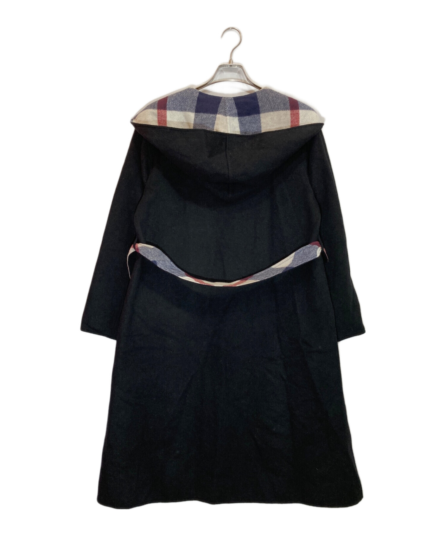 美品 ブルーレーベルクレストブリッジ ダブルフェイスコート 38 チェック 綿 中古・古着通販】BLUE LABEL CRESTBRIDGE (ブルーレーベルクレスト
