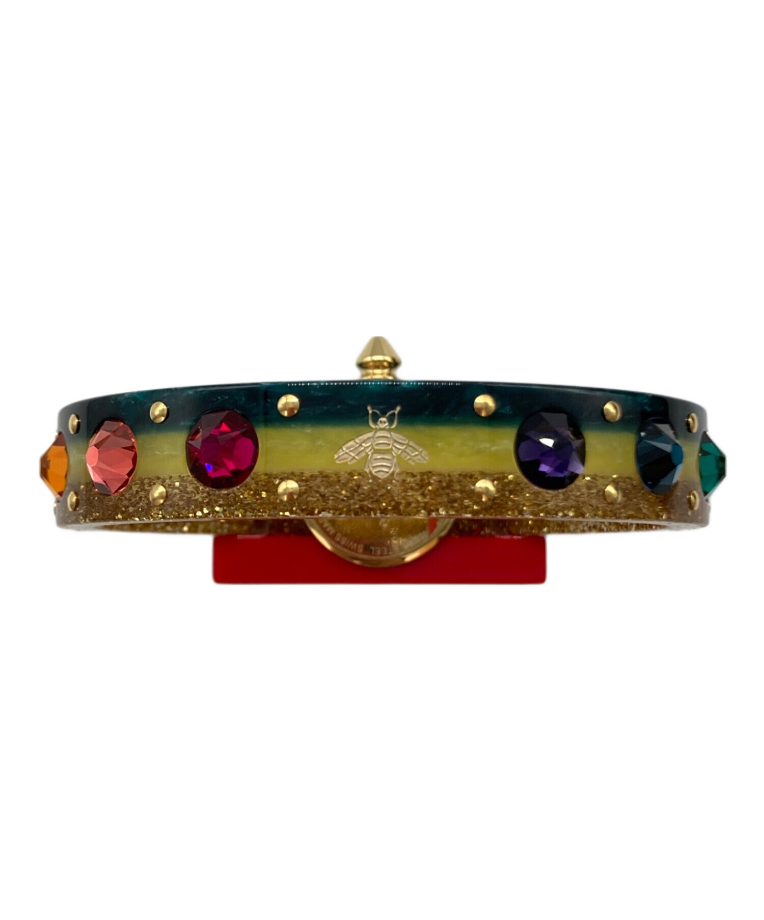 中古・古着通販】GUCCI (グッチ) ビンテージ ウェブ ホワイトシェル 