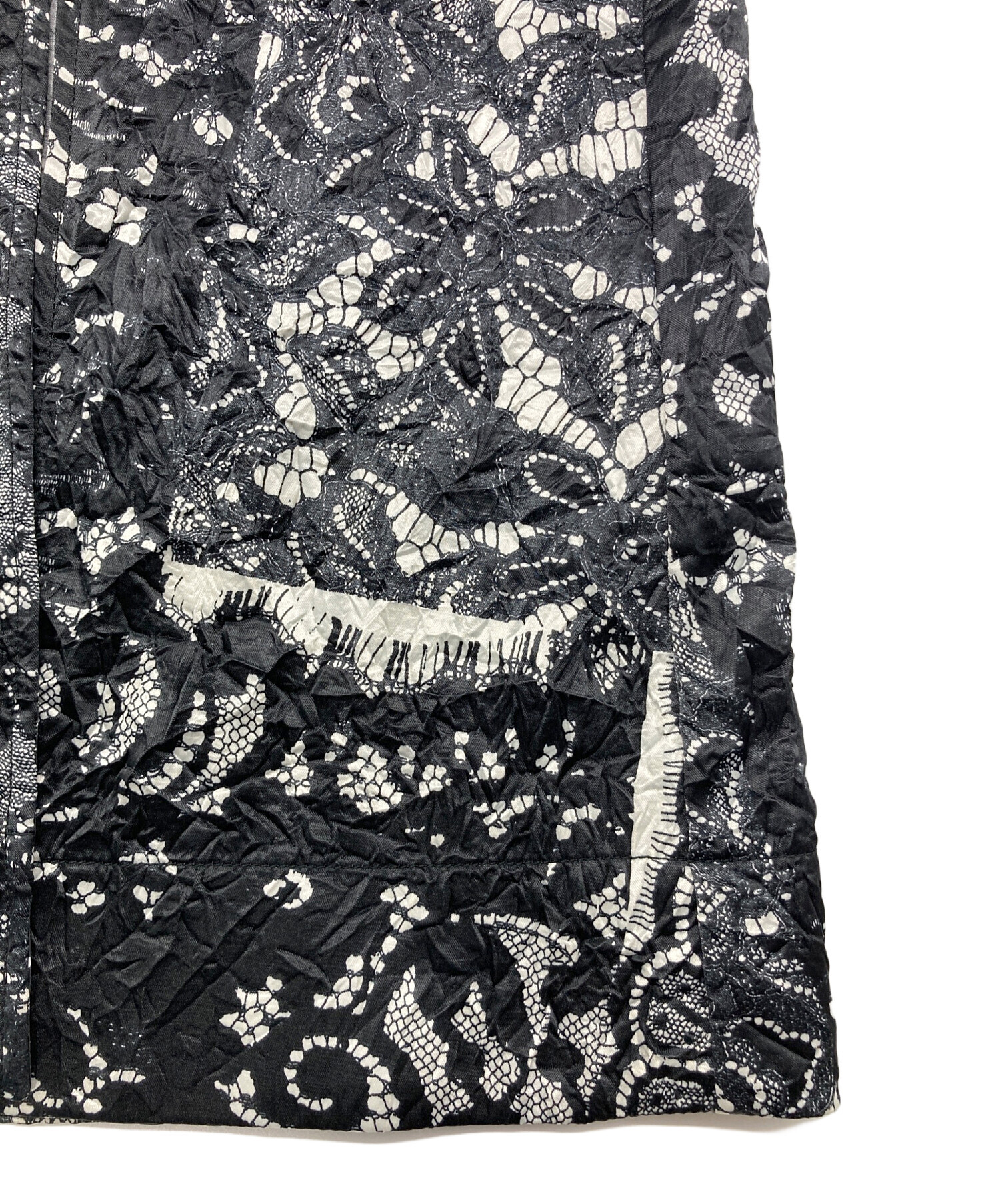 中古・古着通販】GANNI (ガニー) フラワーレースプリントスカート