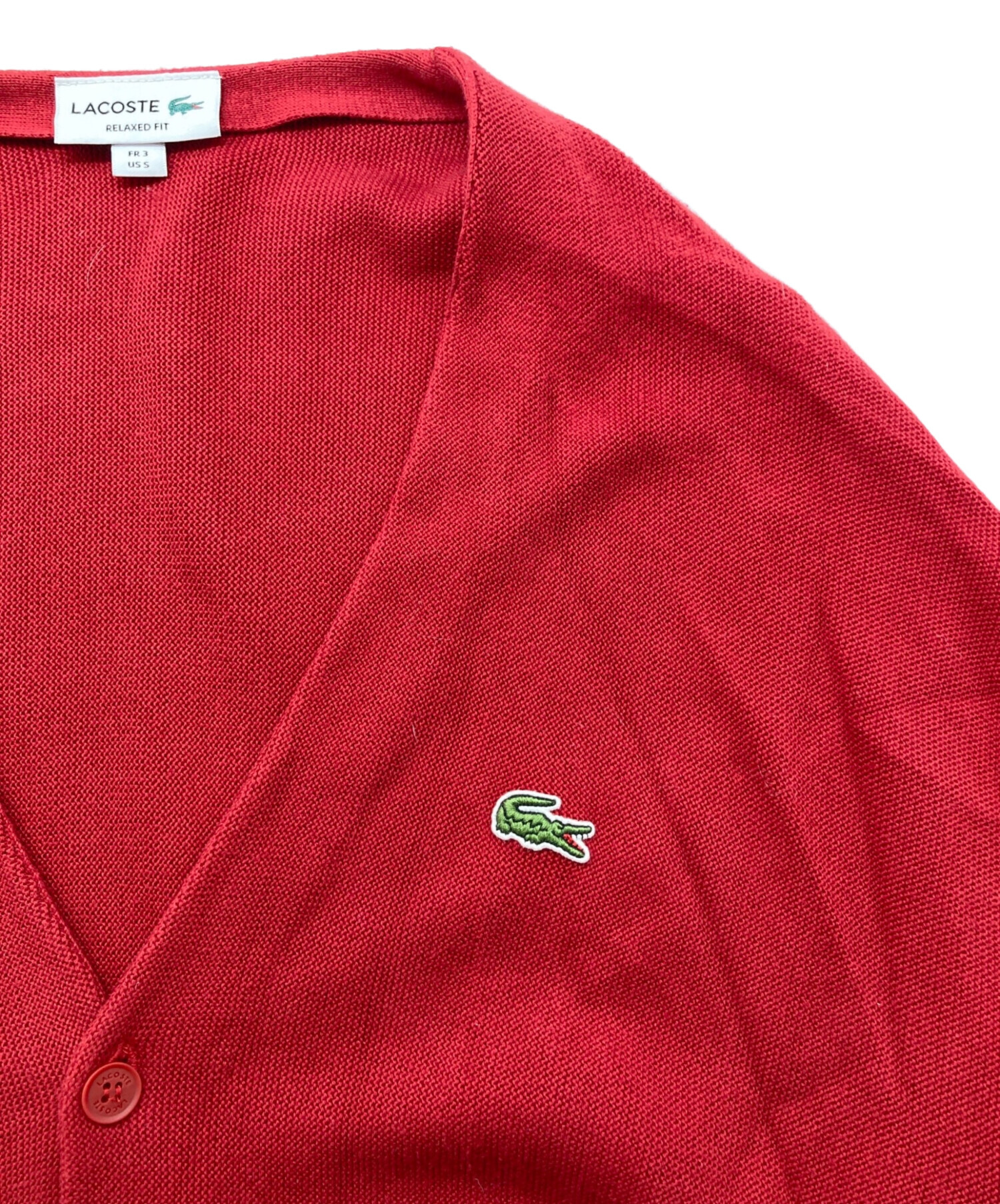 中古・古着通販】LACOSTE (ラコステ) オーガニックコットンVネック
