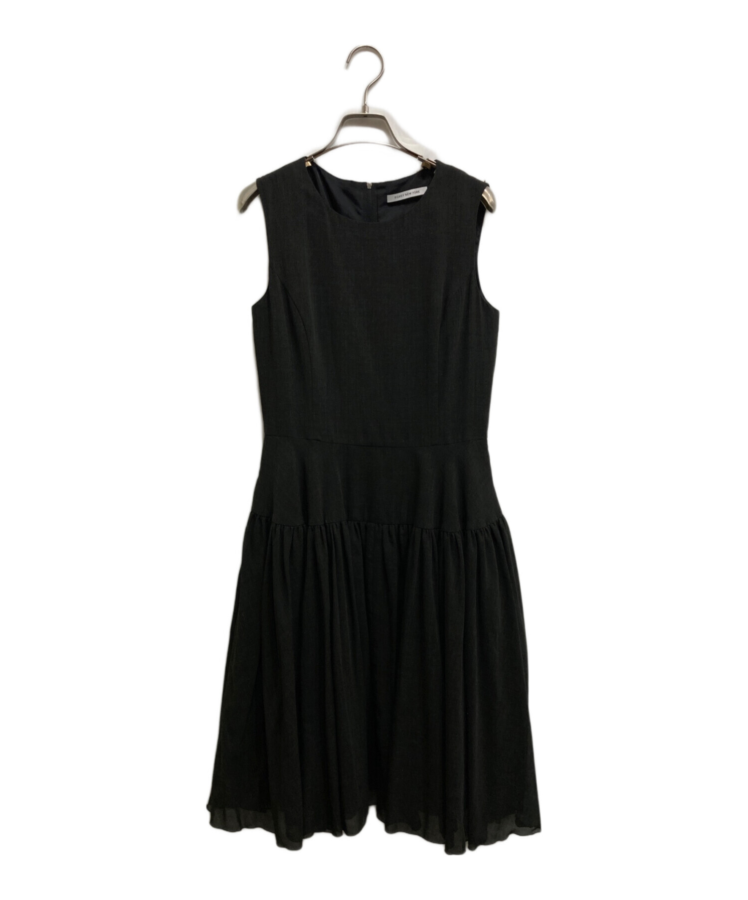 フォクシーNY ノースリーブ ワンピース 40サイズ 美品 FOXEY NEW YORK