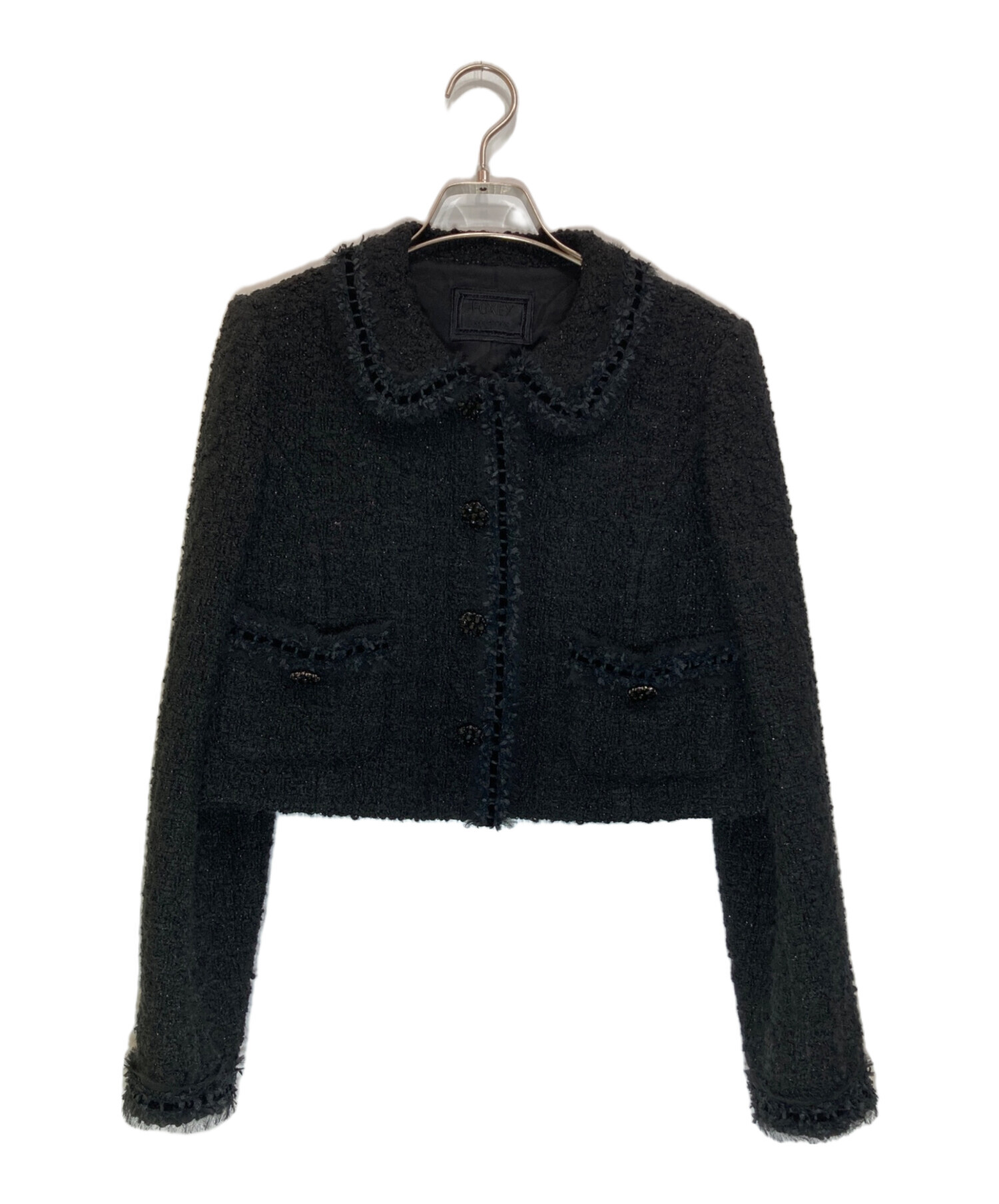 中古・古着通販】FOXEY (フォクシー) ジュエルツイードジャケット