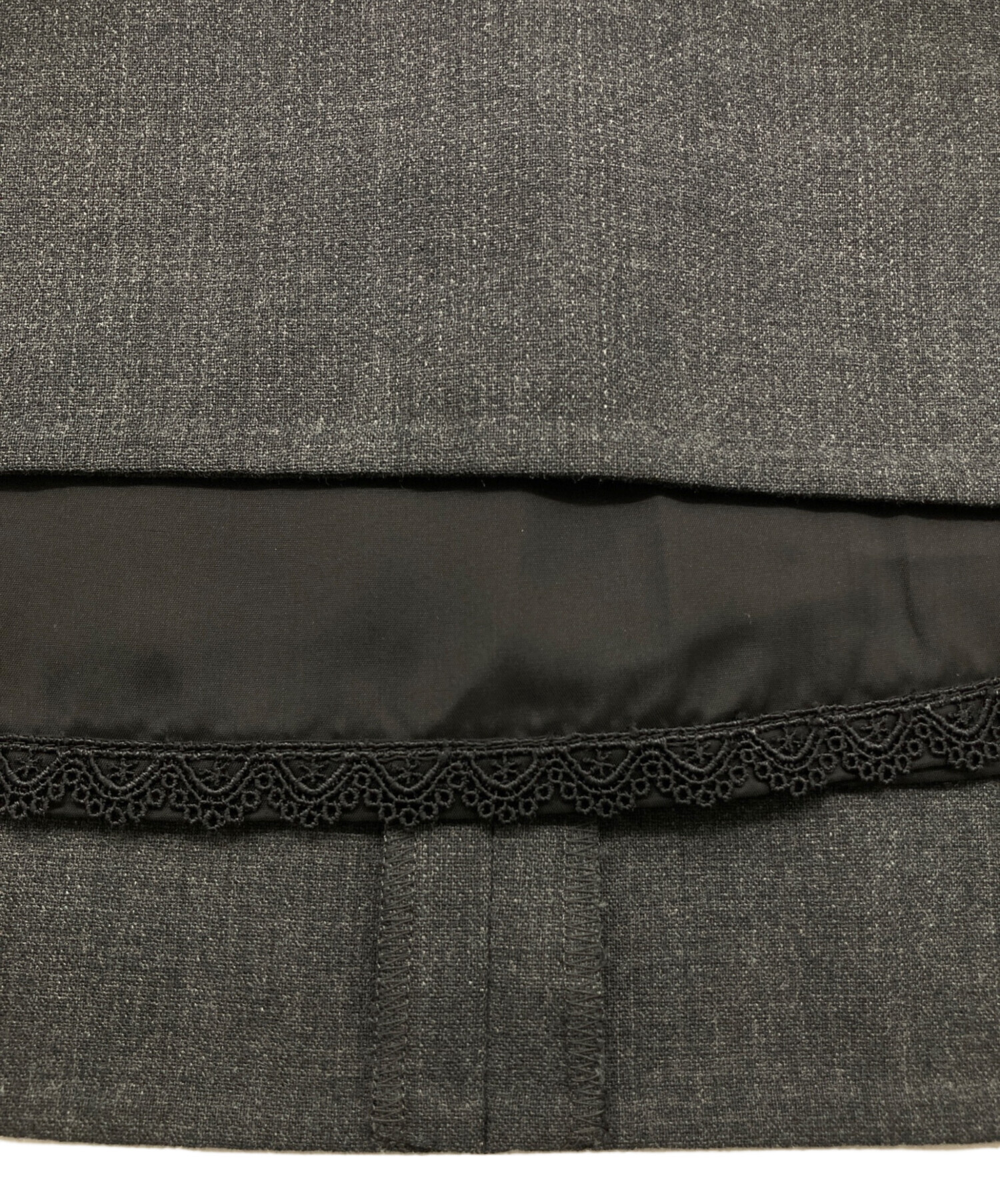 美品★ フォクシー　ワンピース　ノースリーブ　グレー　38 紙タグあり 美品☆ フォクシー ワンピース ノースリーブ グレー 38 紙タグあり