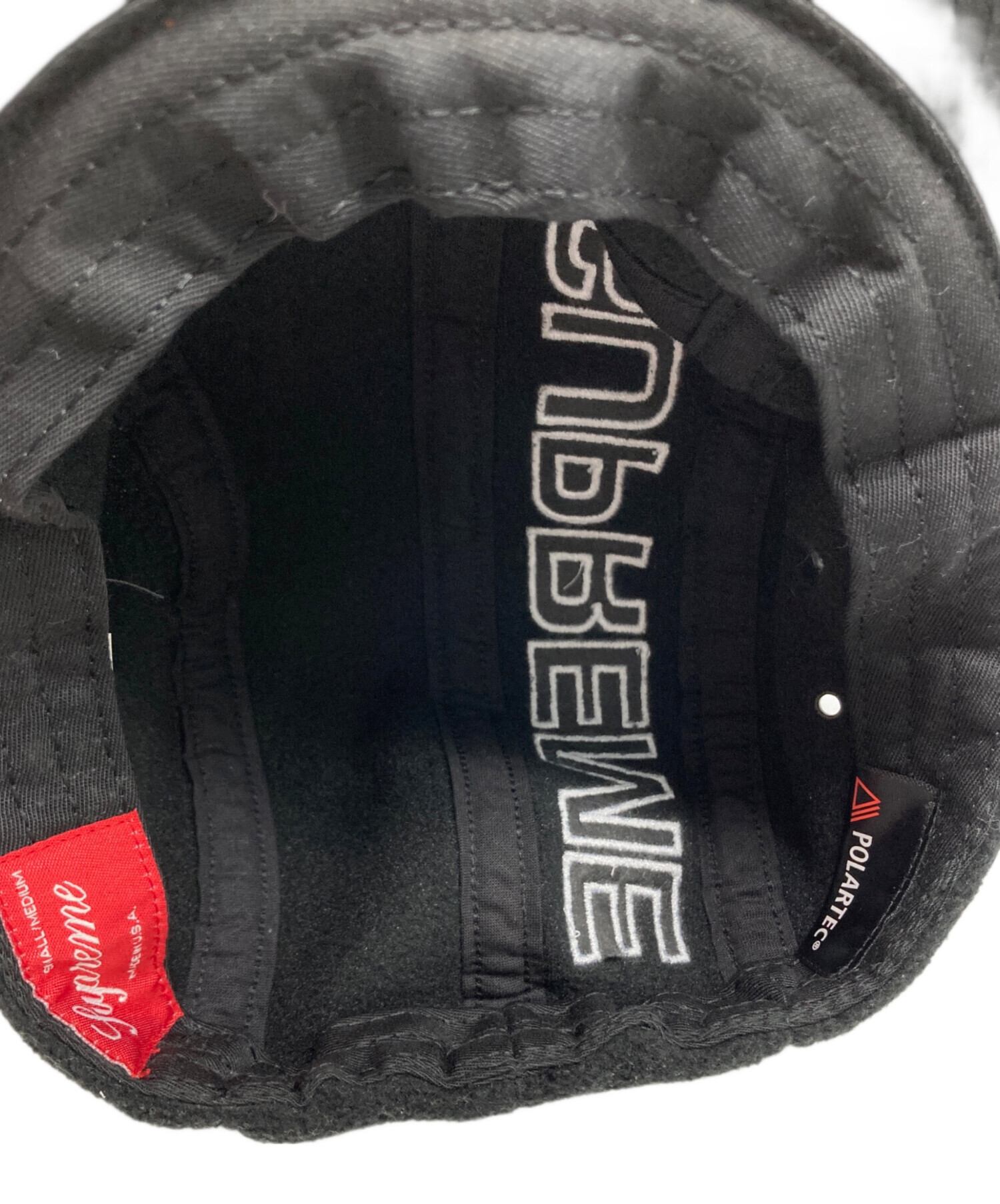 中古・古着通販】SUPREME (シュプリーム) Polartec Camp Cap ブラック