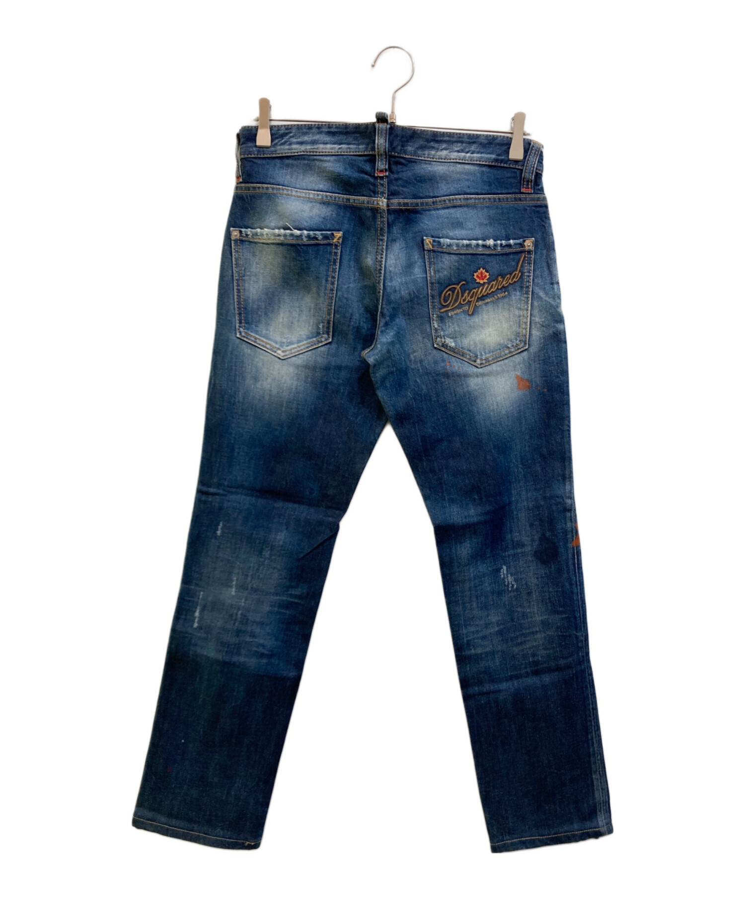 中古・古着通販】DSQUARED2 (ディースクエアード) ペンキ ダメージ加工 