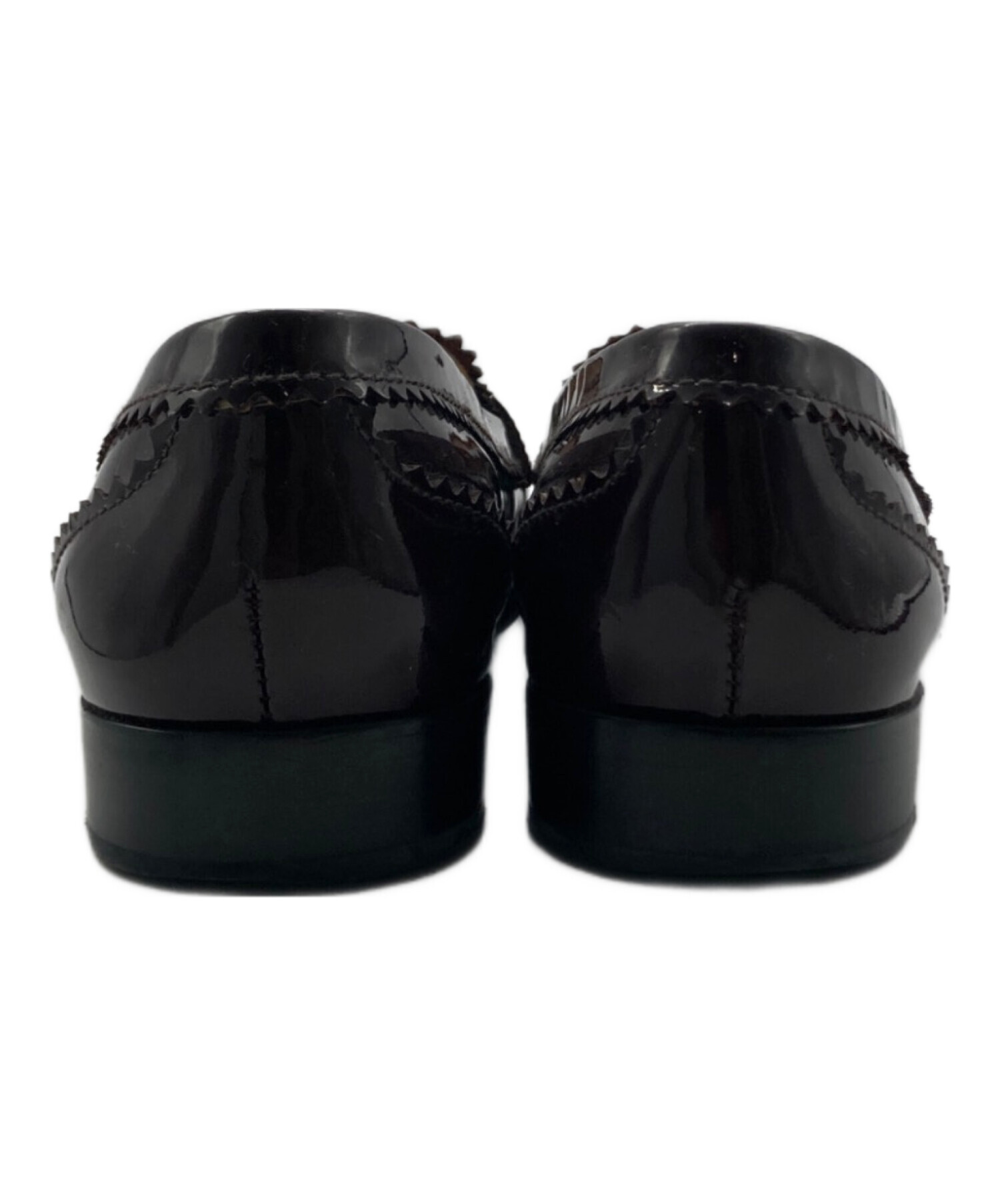中古・古着通販】PRADA (プラダ) パテントコインローファー 中古・古着通販】PRADA (プラダ) パテントコインローファー