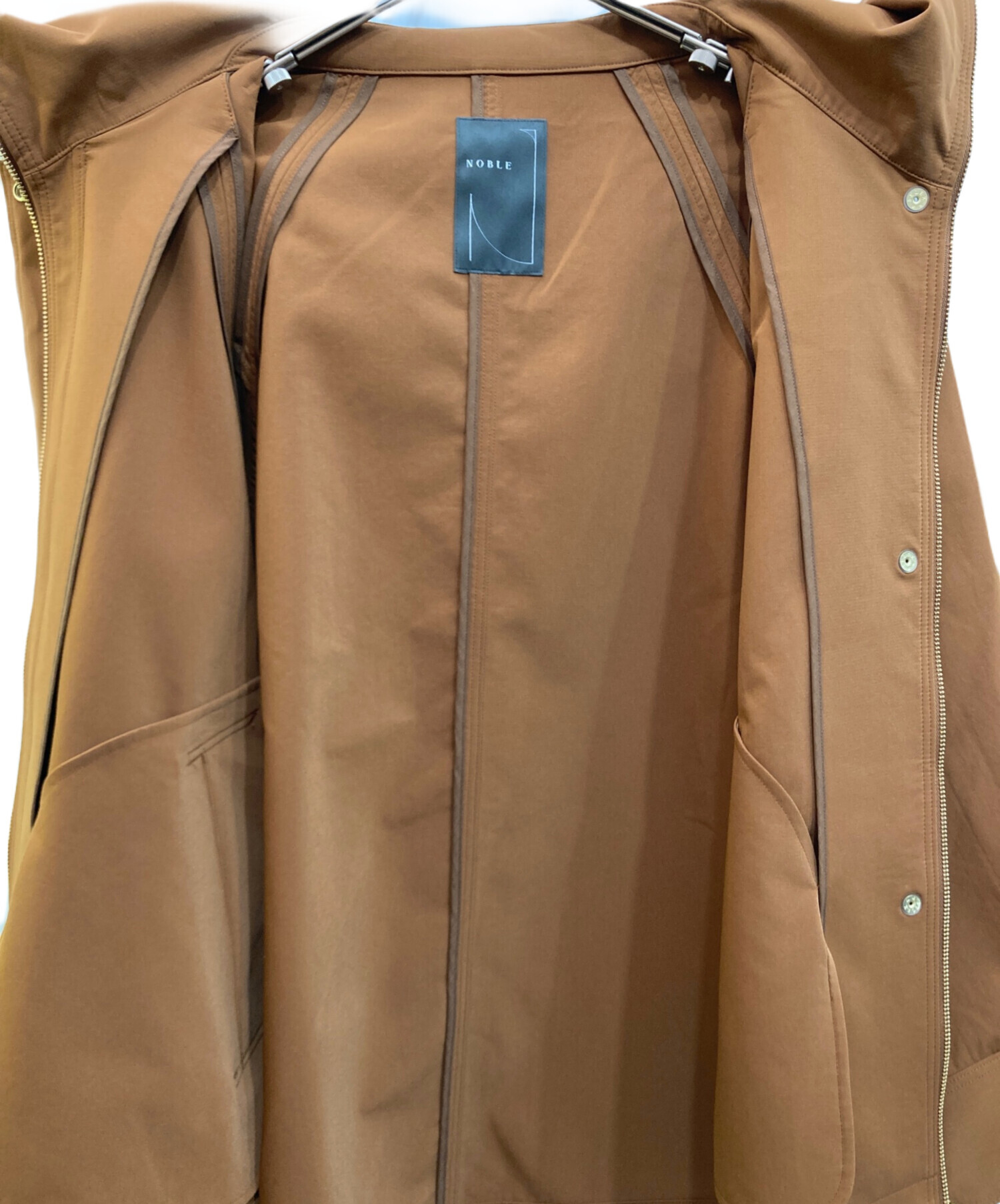 中古・古着通販】Noble (ノーブル) ハイツイストダブルクロスフーディ