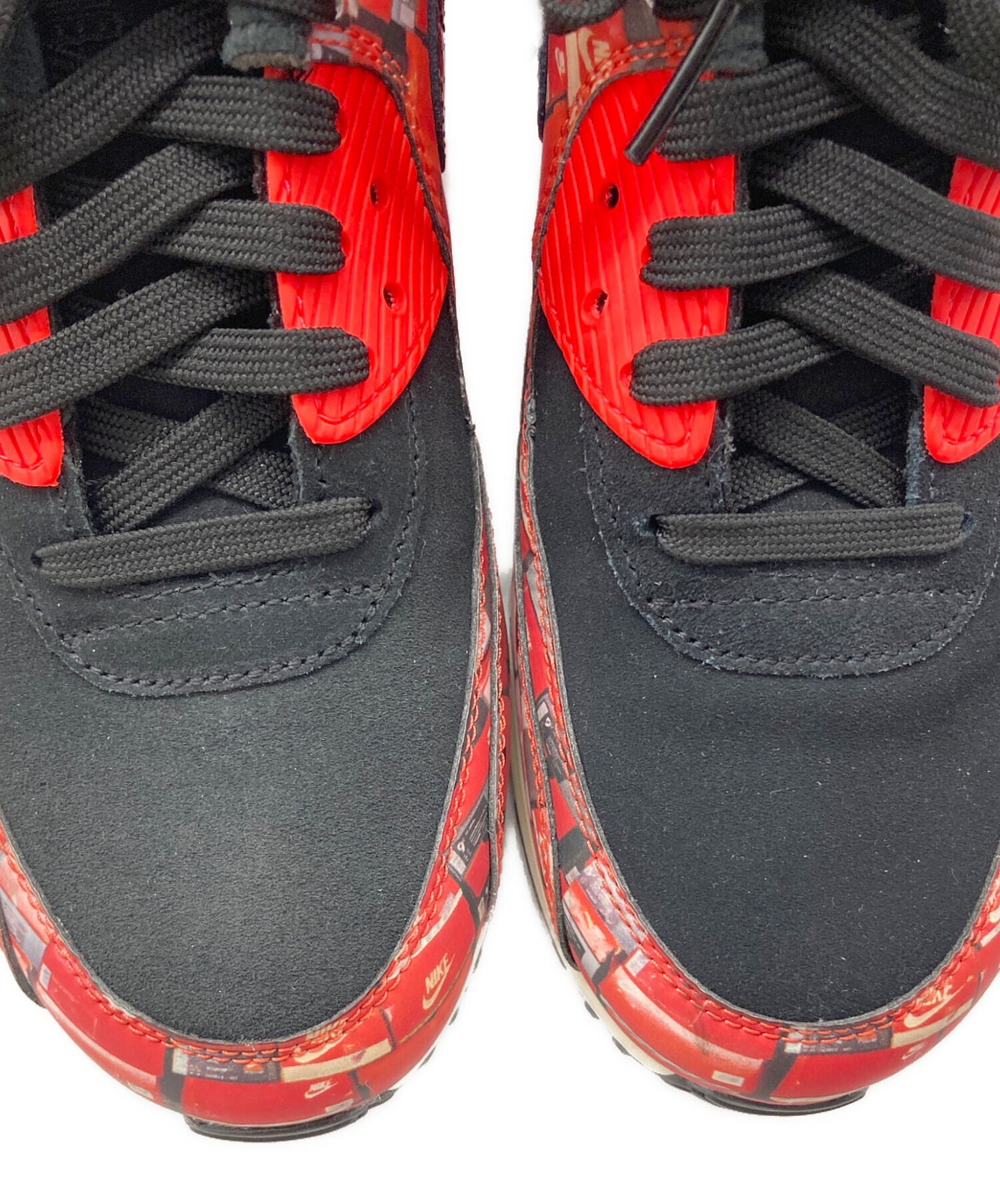 中古・古着通販】NIKE (ナイキ) AIR MAX 90 PRNT WE LOVE NIKE レッド 