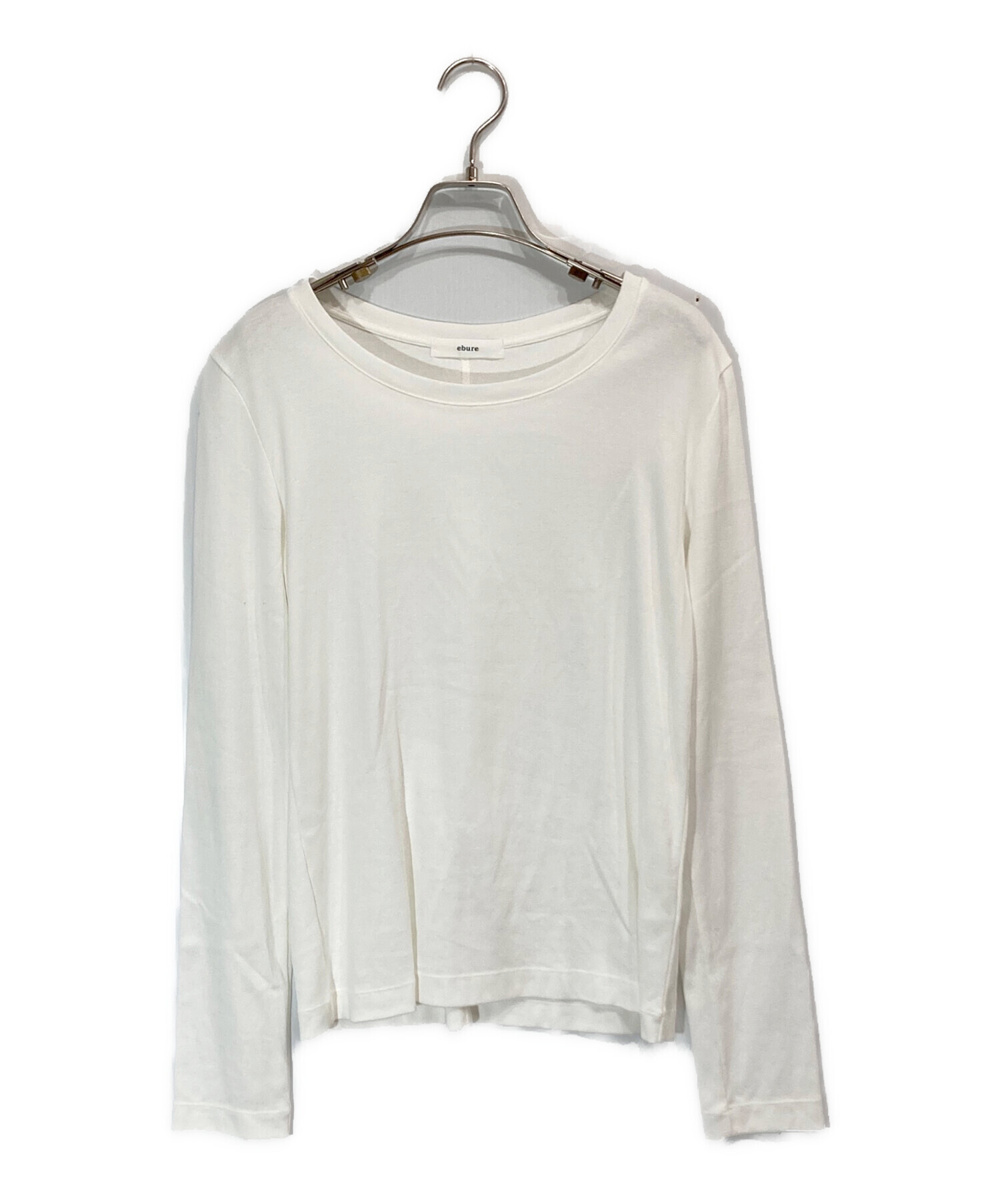 エブール モックネック プルオーバー スウェット ブルー 38 エブール