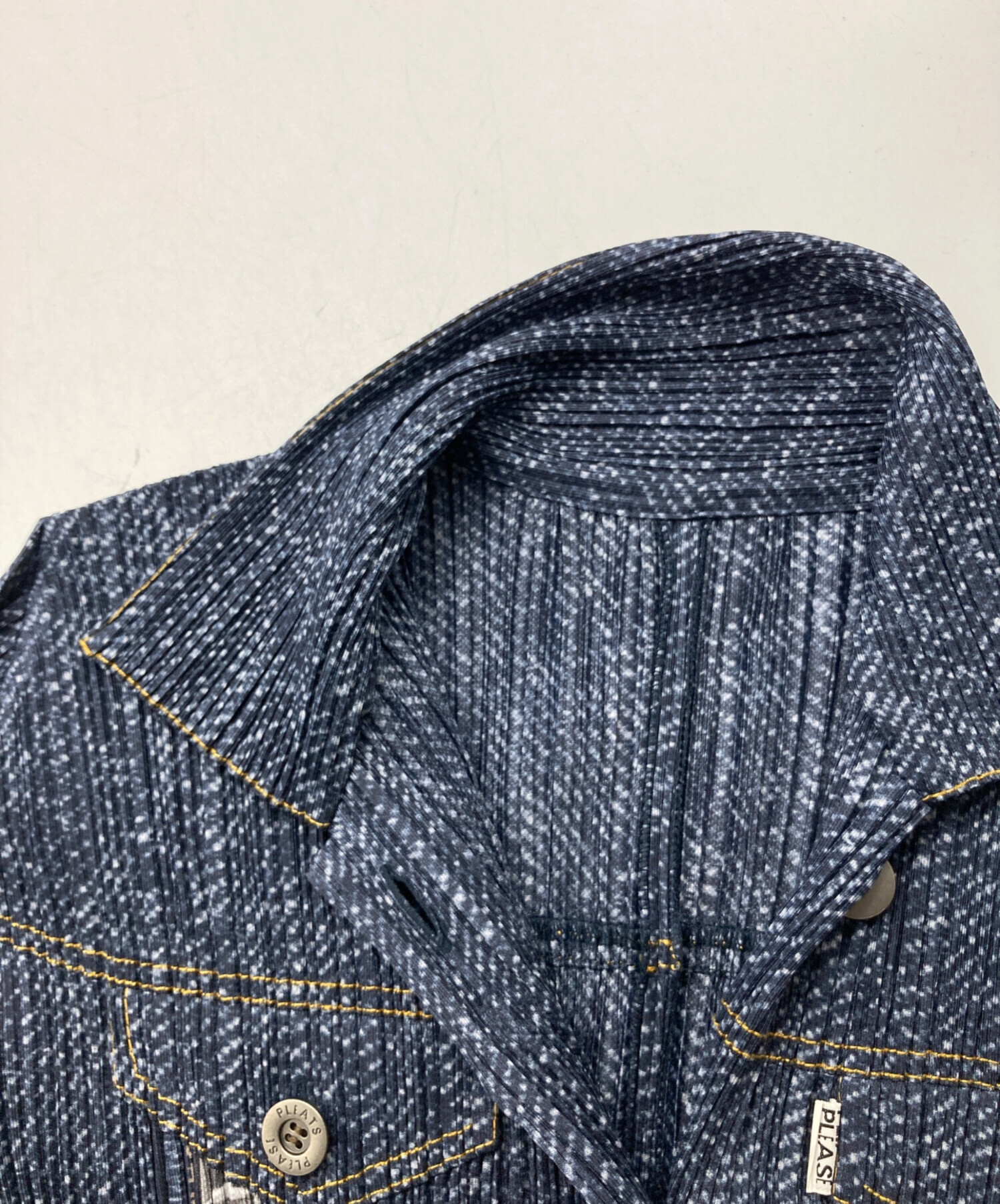 中古・古着通販】PLEATS PLEASE (プリーツプリーズ) デニム転写