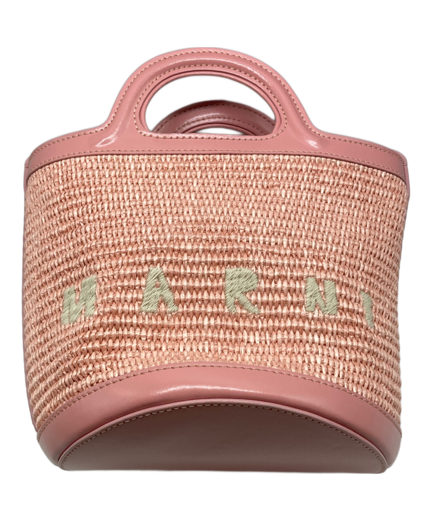 中古・古着通販】MARNI (マルニ) Tropicalia Basket Bag Small ピンク