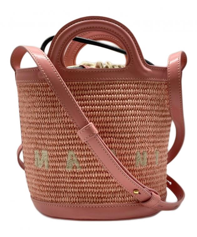 中古・古着通販】MARNI (マルニ) Tropicalia Basket Bag Small ピンク