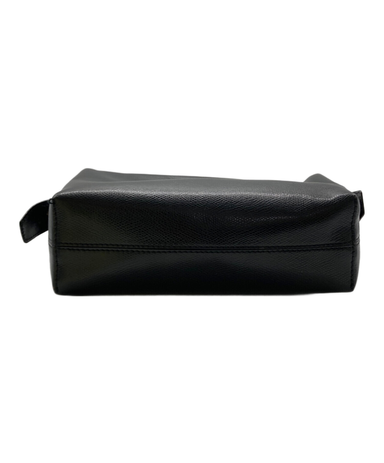 中古・古着通販】CELINE (セリーヌ) オールドレザーポーチ ブラック 