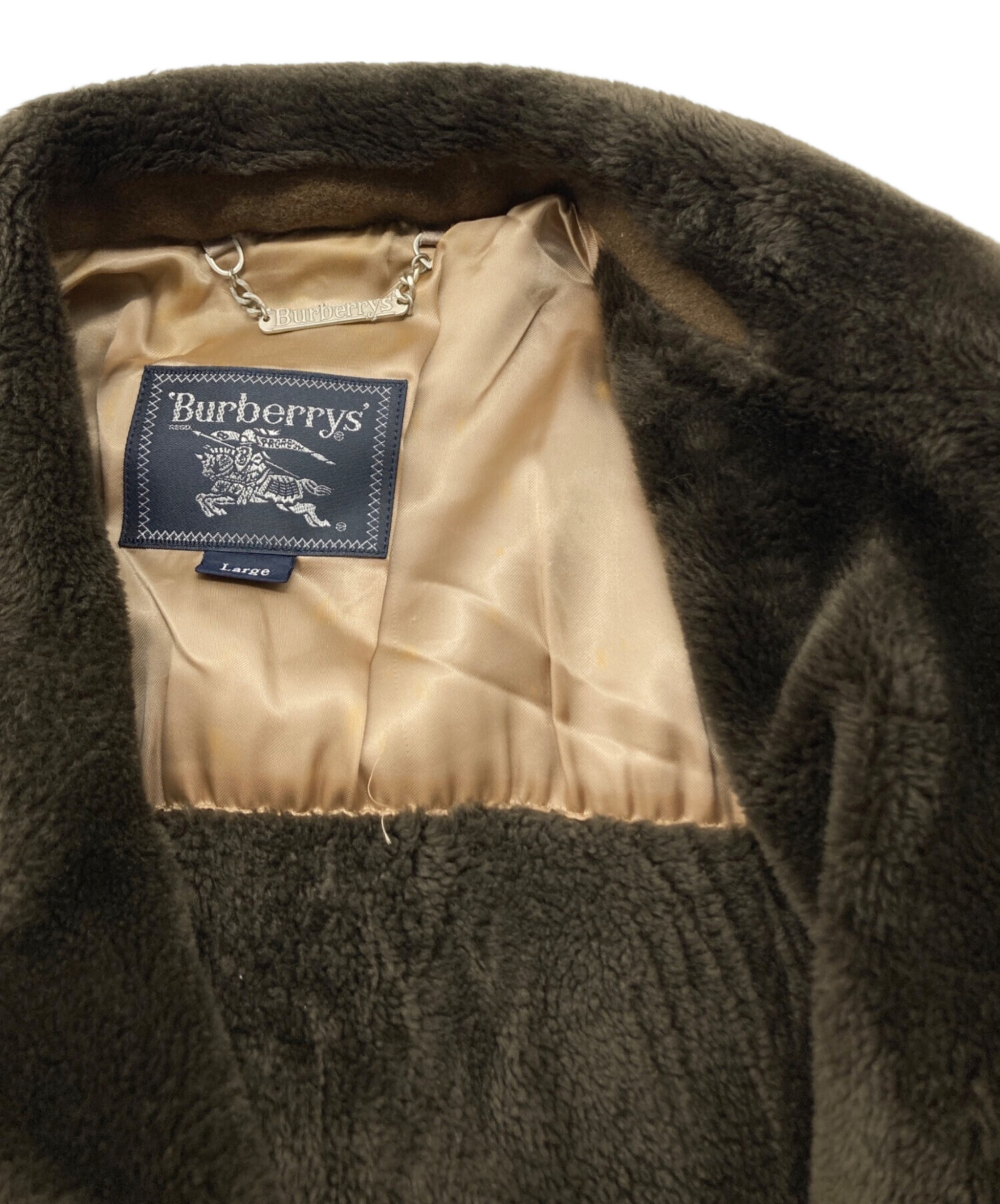 中古・古着通販】Burberry's (バーバリーズ) 裏ボアウールコート
