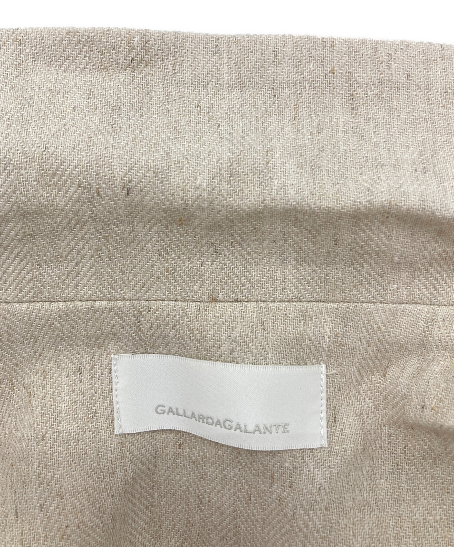 中古・古着通販】GALLARDA GALANTE (ガリャルダガランテ) リネンダブル