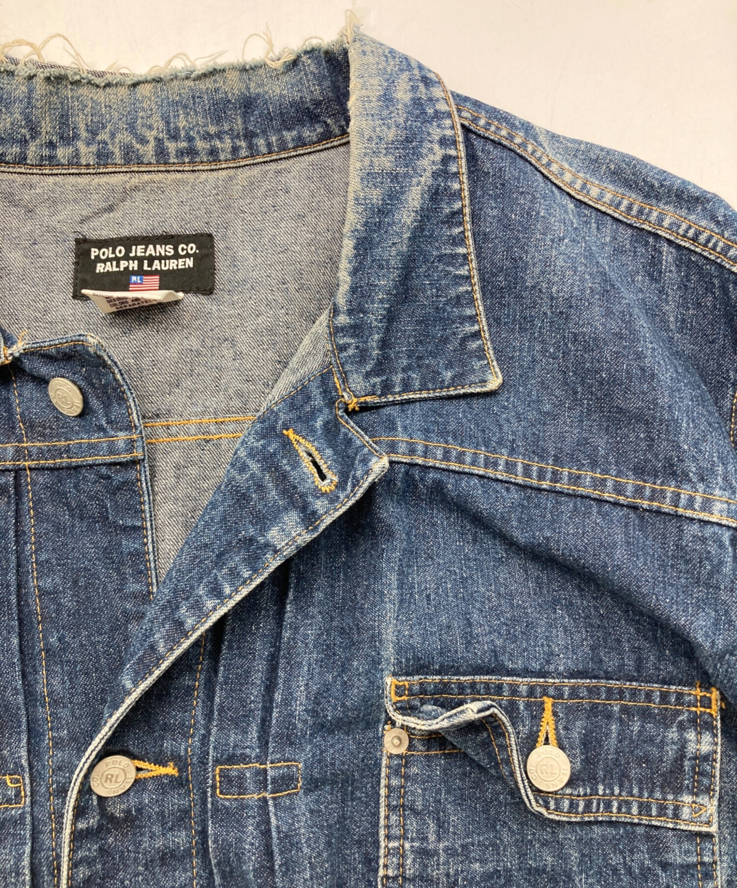 中古・古着通販】POLO JEANS CO. (ポロジーンズカンパニー) ボロデニム