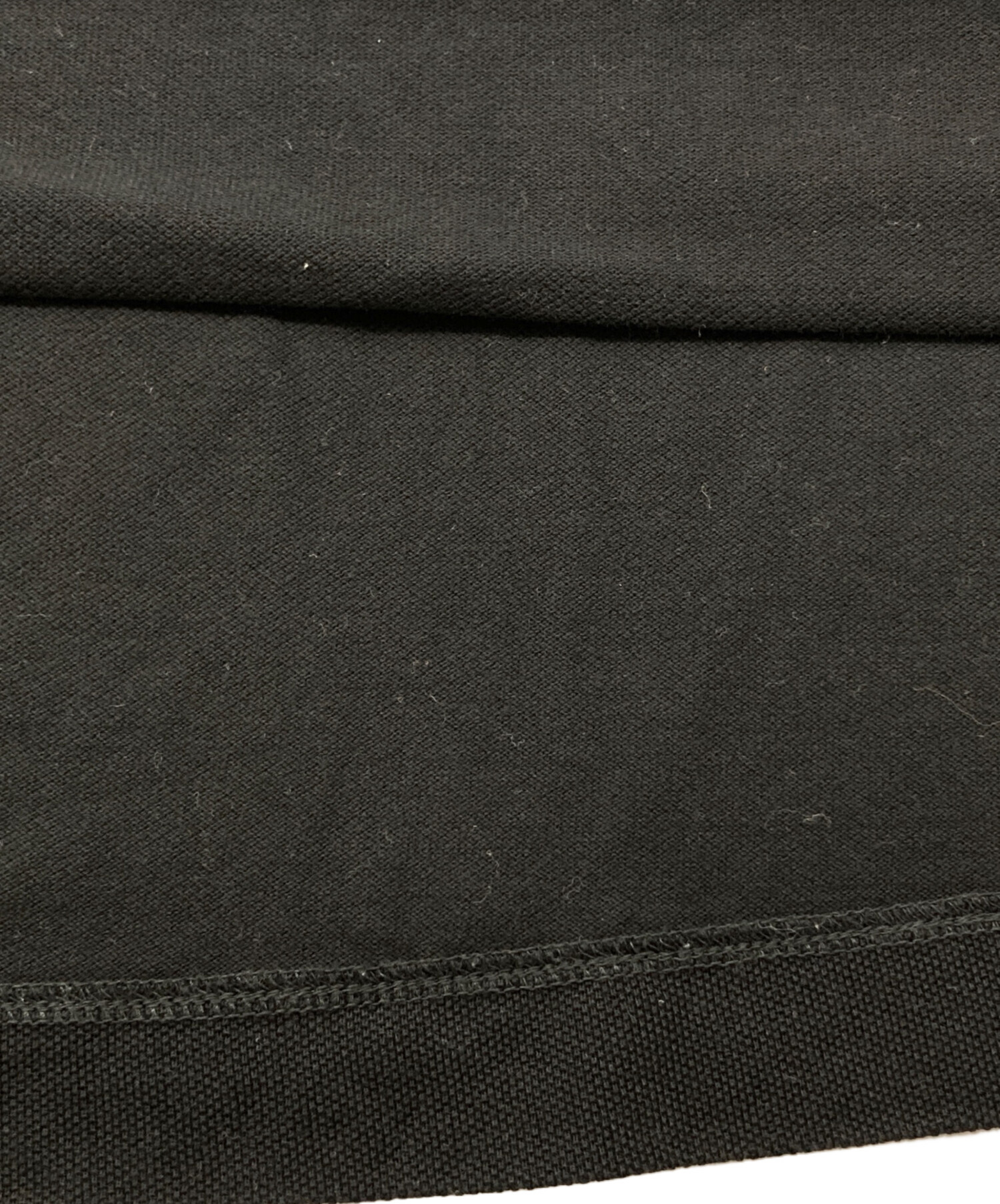 中古・古着通販】LACOSTE (ラコステ) ポロシャツワンピース ブラック