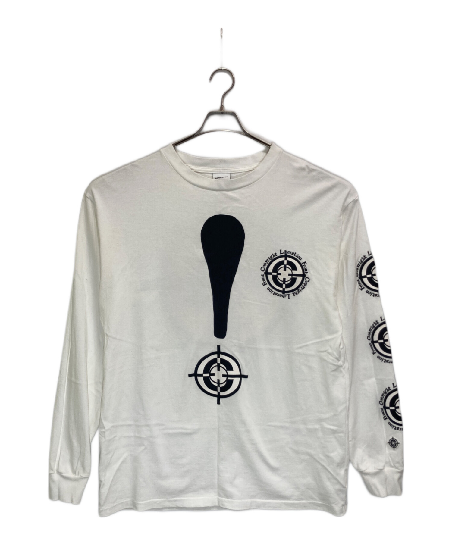 中古・古着通販】READYMADE (レディメイド) TARGET LS TEE ホワイト 