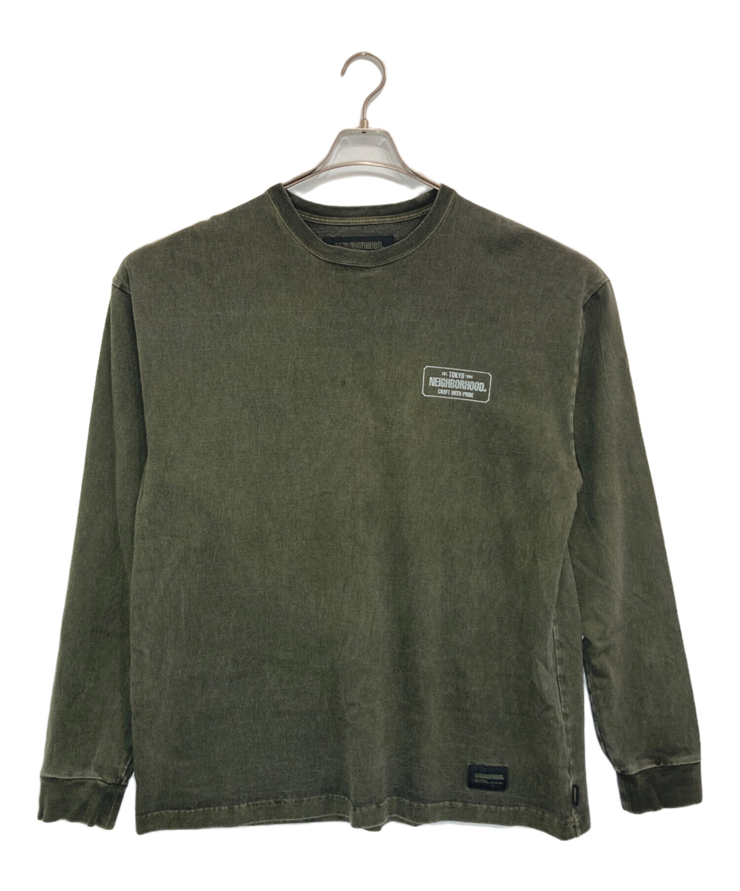 中古・古着通販】NEIGHBORHOOD (ネイバーフッド) ピグメントダイ L/S T