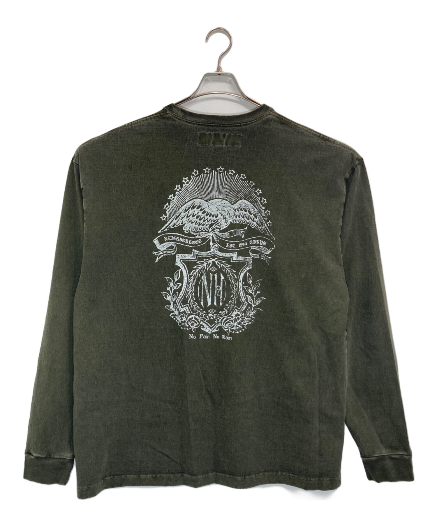 中古・古着通販】NEIGHBORHOOD (ネイバーフッド) ピグメントダイ L/S T