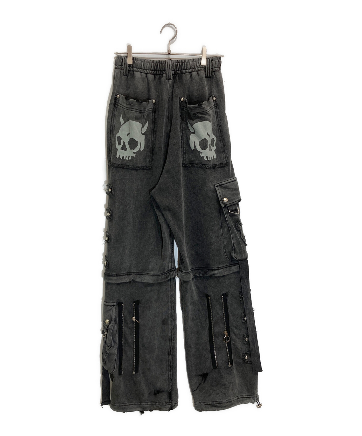 中古・古着通販】GAM CHU (ガムチュ) 赴くままに分解分離スウェット 中古・古着通販】GAM CHU (ガムチュ) 赴くままに分解分離スウェット