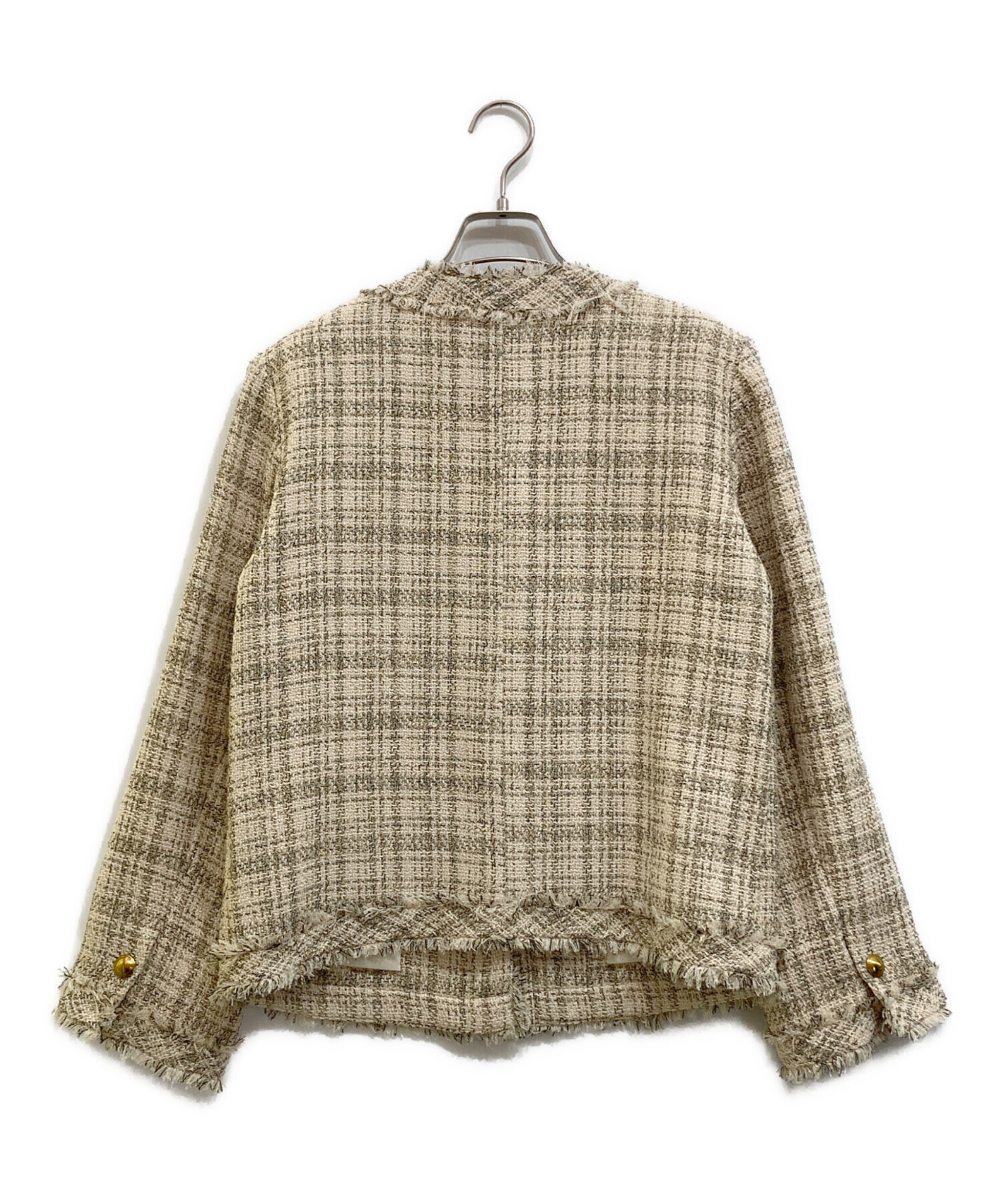 中古・古着通販】ROPE mademoiselle (ロペマドモアゼル) ノーカラー 