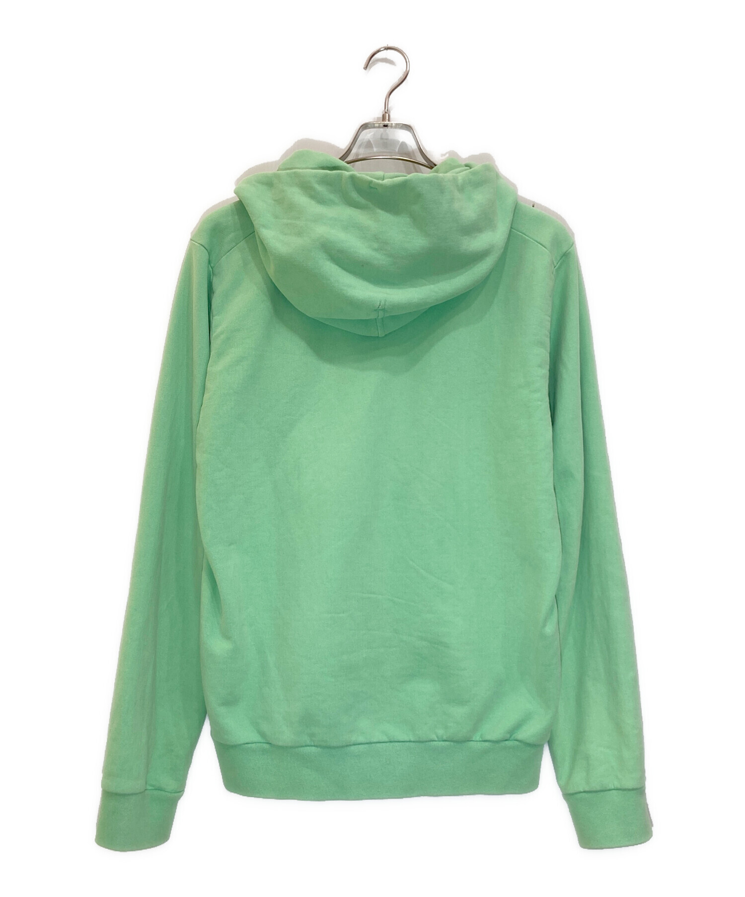 ストーンアイランド STONE  パーカー 衣料品 トップス コットン レディース グリーン系 【中古】 STONE ISLAND - ストーンアイランド STONE ISLAND パーカー 衣料品