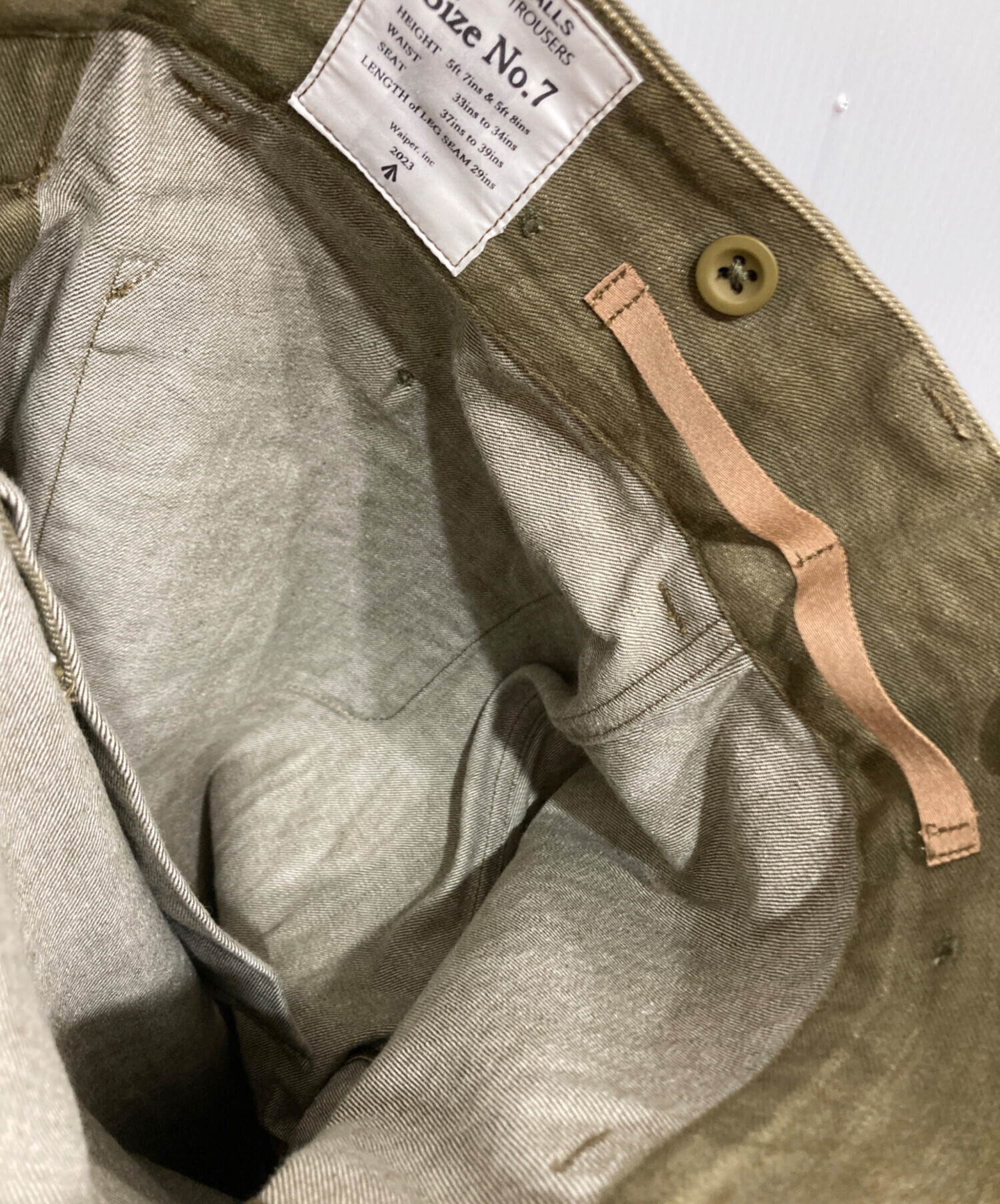 中古・古着通販】WAIPER (ワイパー) イギリス軍 1950