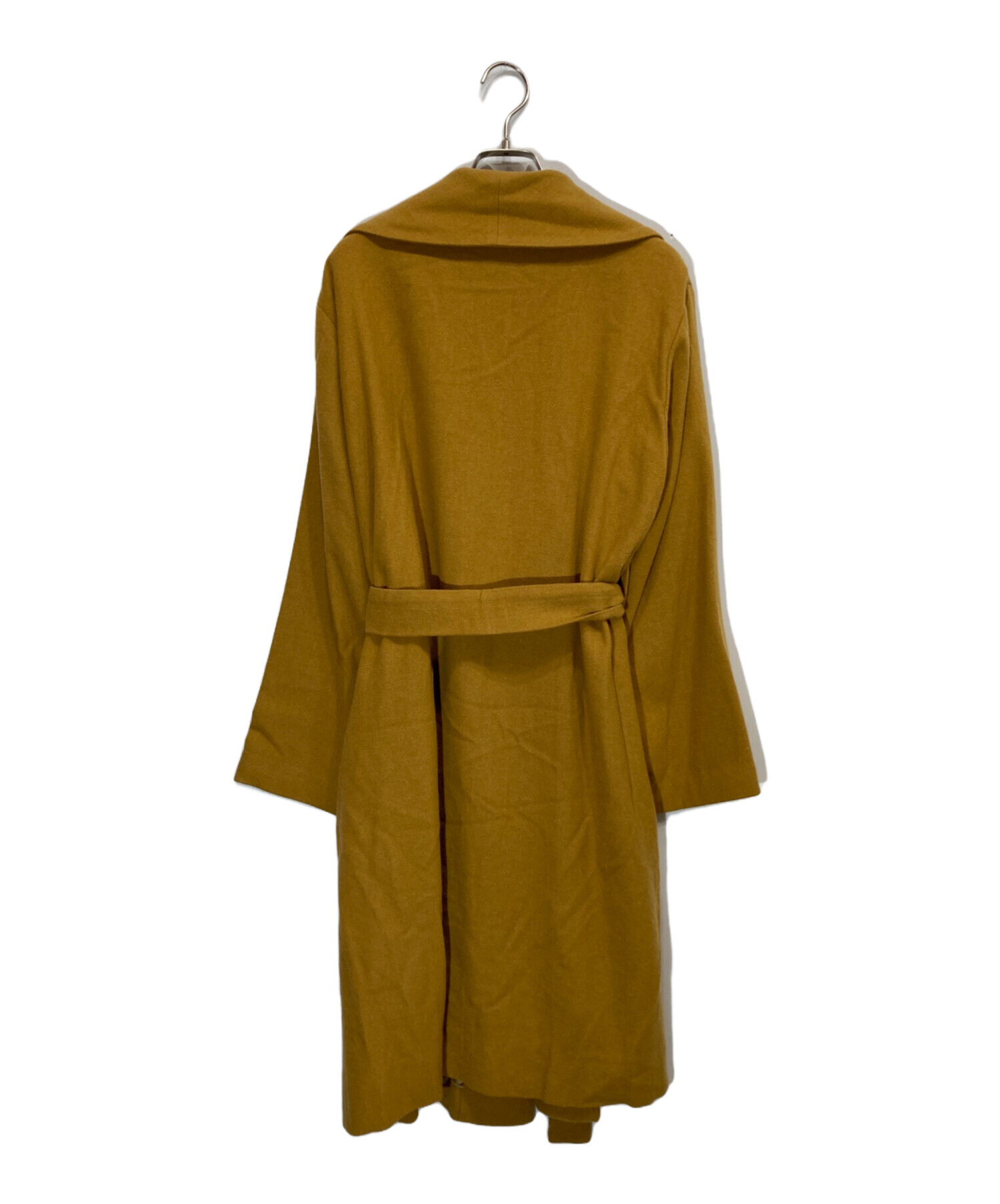 【新品未使用】ETRO エトロ コート タグ付き イエロー 44 中古・古着通販】ETRO (エトロ) 裏地ペイズリーカシミヤ混コート