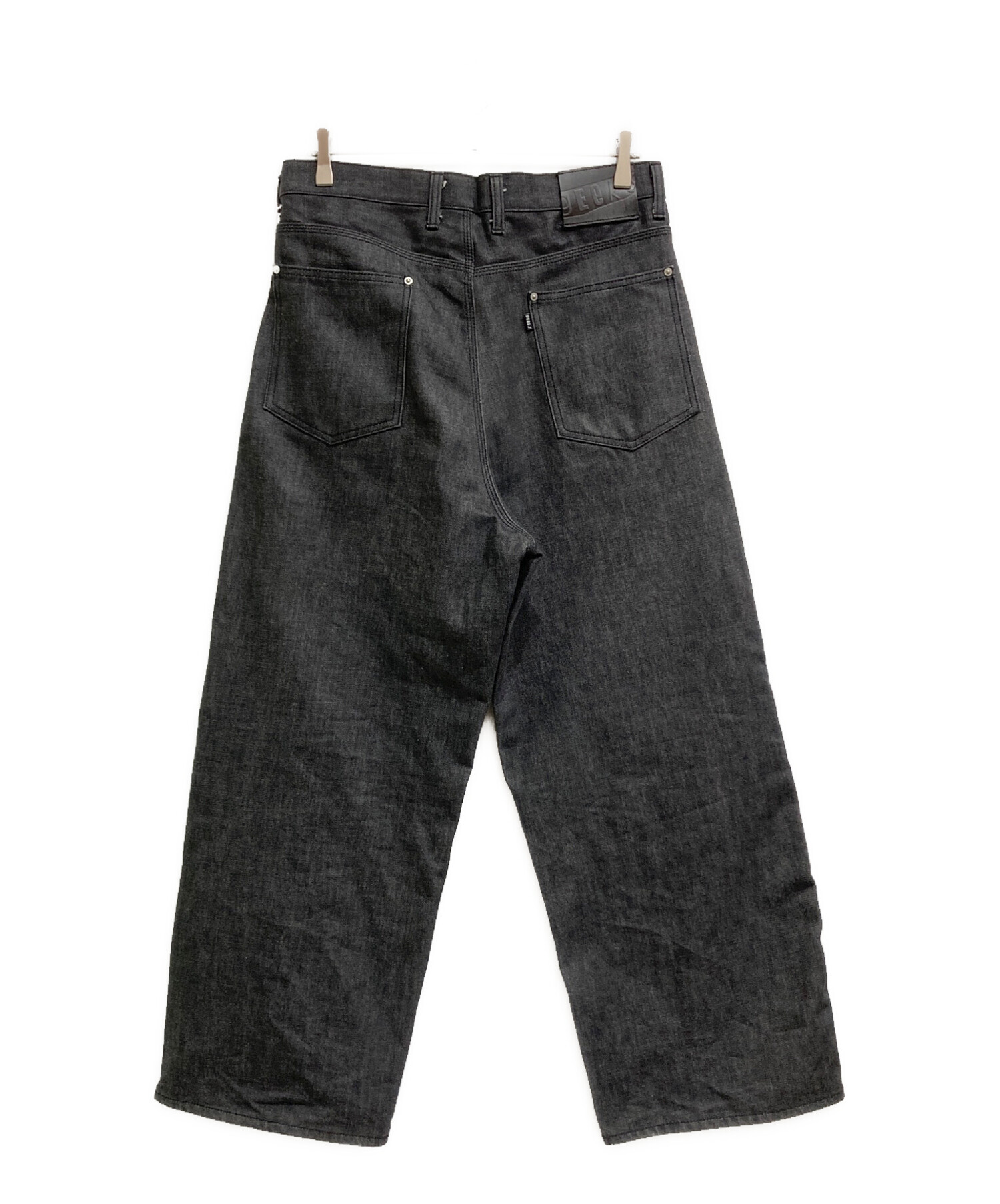 中古・古着通販】geeks (ギークス) INDIGO DENIM BAGGY PANTS 