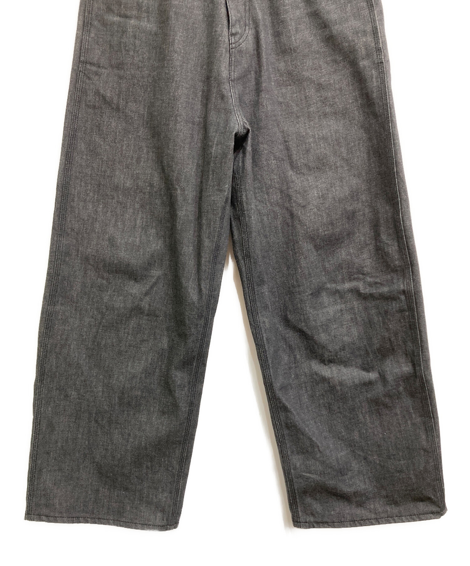 中古・古着通販】geeks (ギークス) INDIGO DENIM BAGGY PANTS 