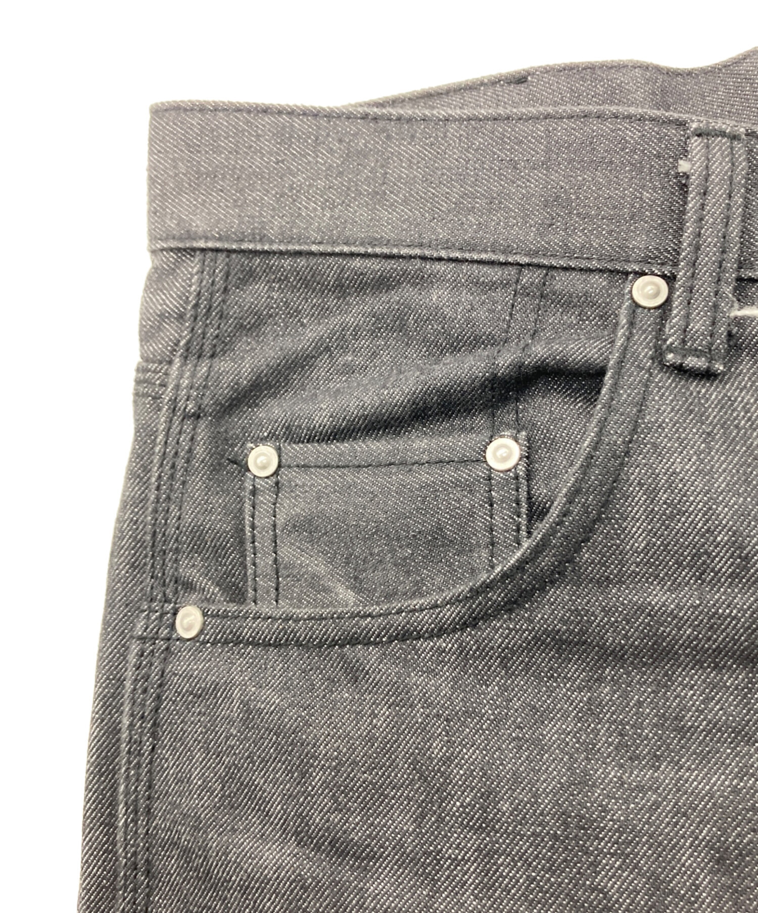 中古・古着通販】geeks (ギークス) INDIGO DENIM BAGGY PANTS 