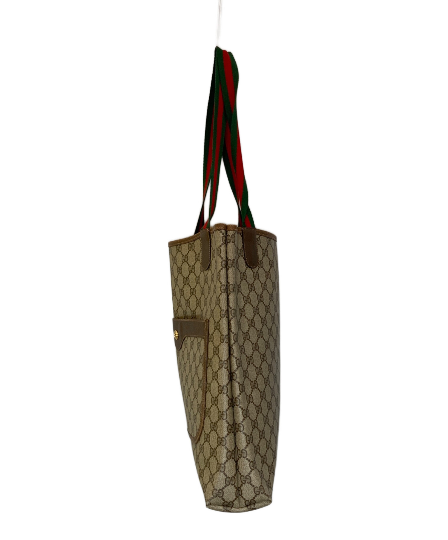 中古・古着通販】GUCCI (グッチ) GGスプリームトートバッグ ベージュ