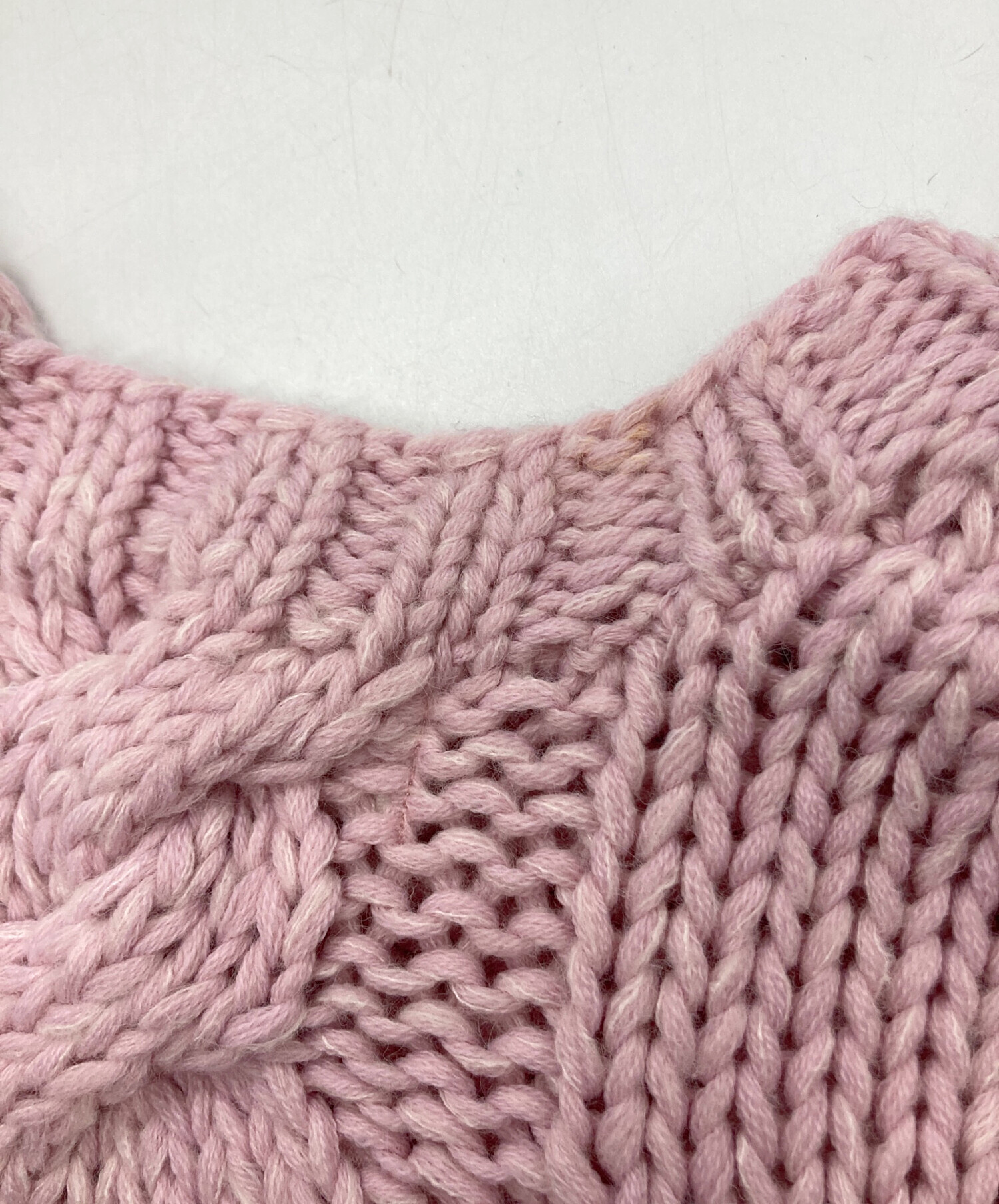 中古・古着通販】Whim Gazette (ウィムガゼット) ハンドケーブルニット