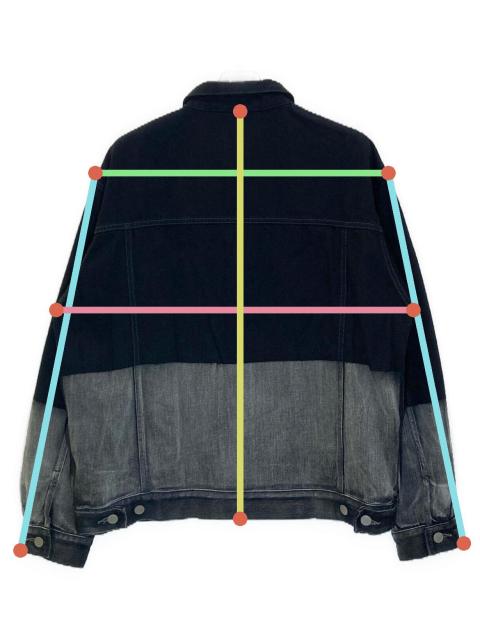 【最終値下げ】YOKE LaserProcessed Denim Trucker 中古・古着通販】YOKE (ヨーク) LaserProcessed Denim Trucker