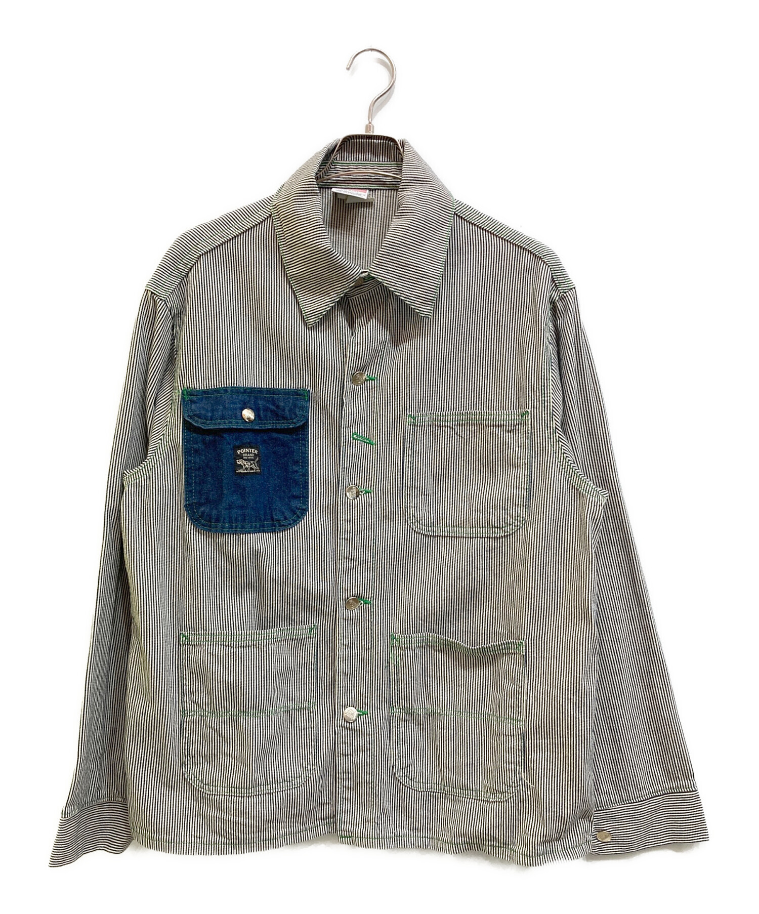 L.C. KING POINTERポインターヒッコリーストライプ カバーオール 楽天市場】LCキング 米国製 チョアコート LOT45LC/LOT46LC/LOT48LC