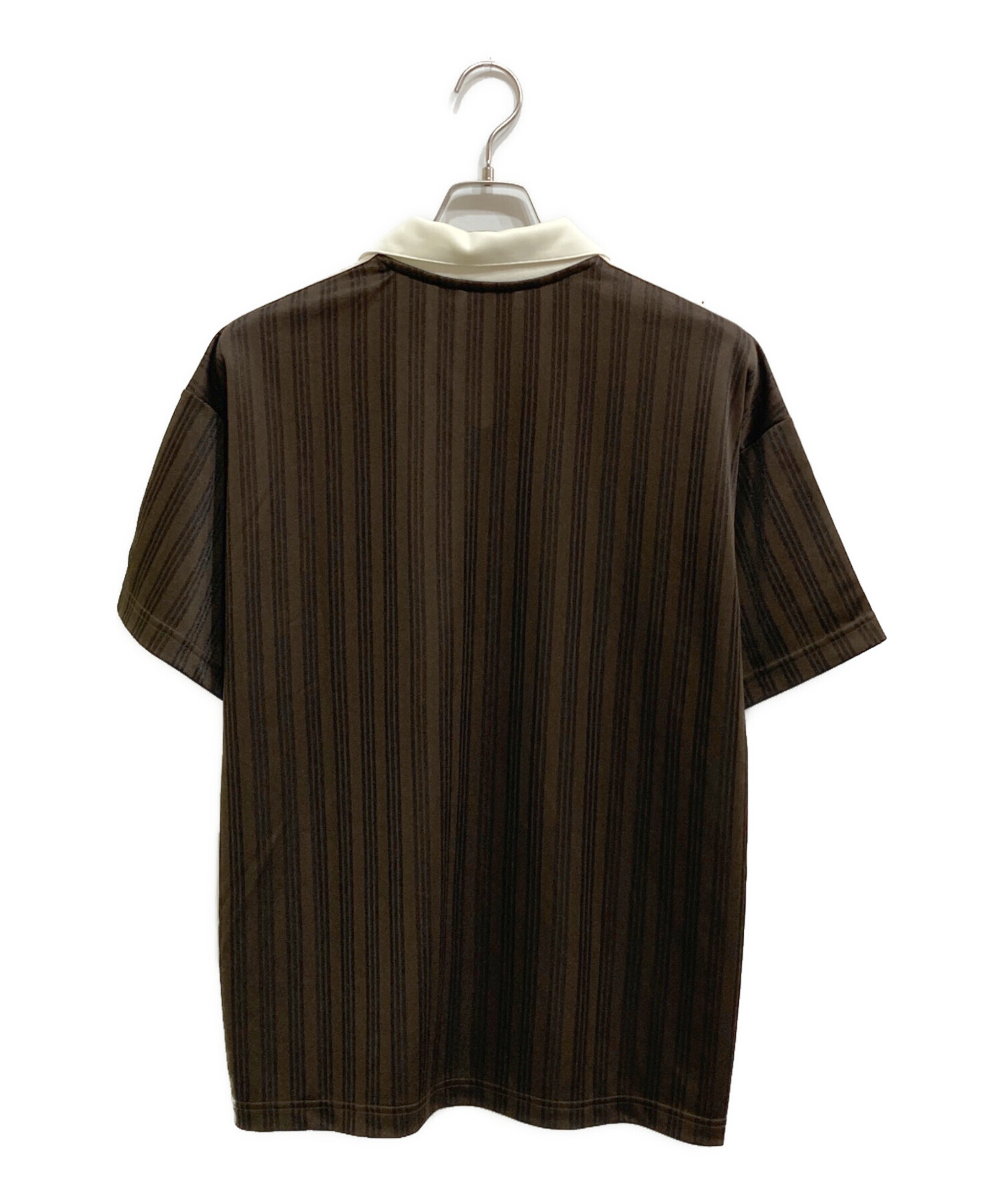 中古・古着通販】adidas (アディダス) U FOOTBALL JERSEY TEE ブラウン 