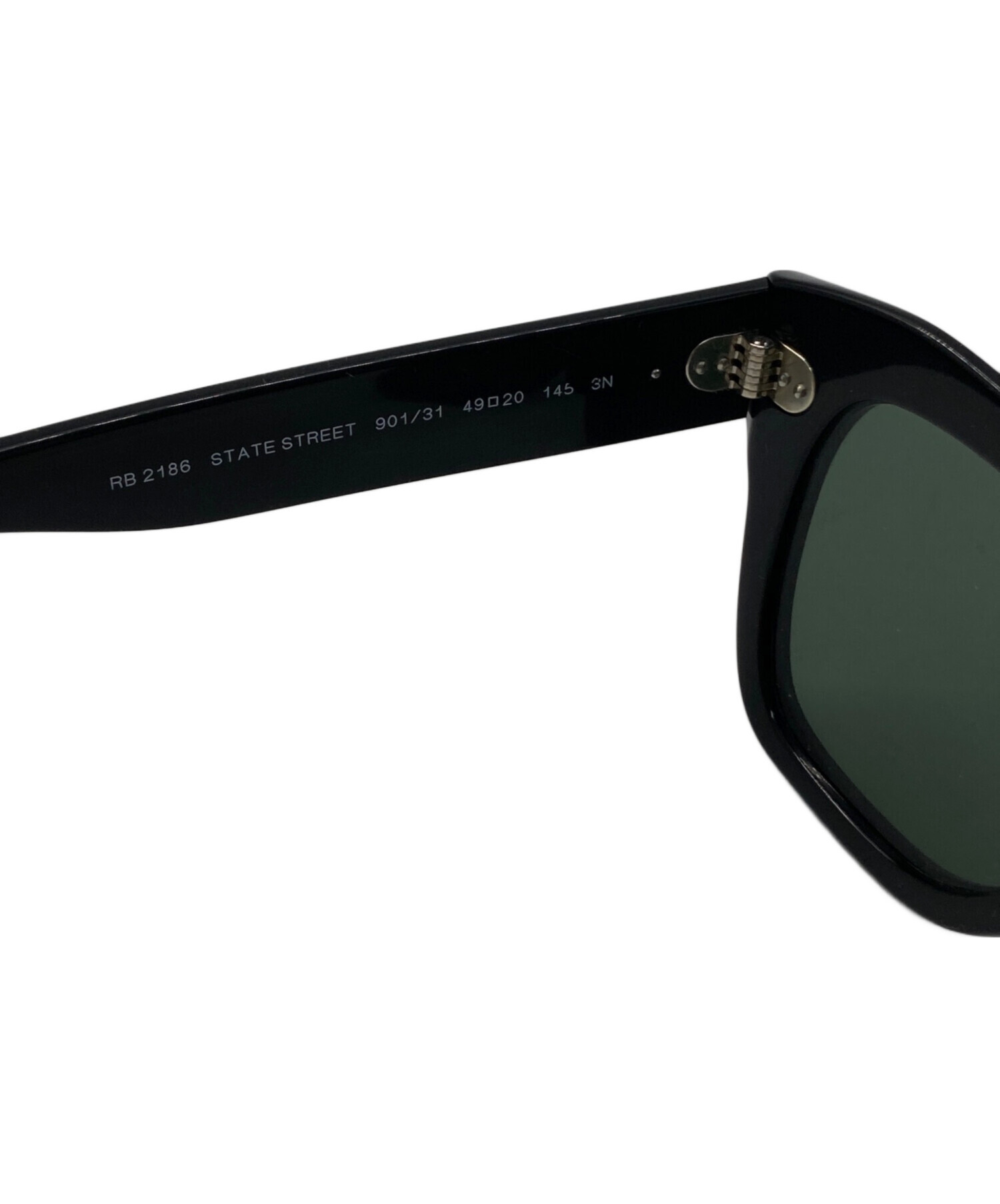 中古・古着通販】RAY-BAN (レイバン) STATE STREETサングラス ブラック 