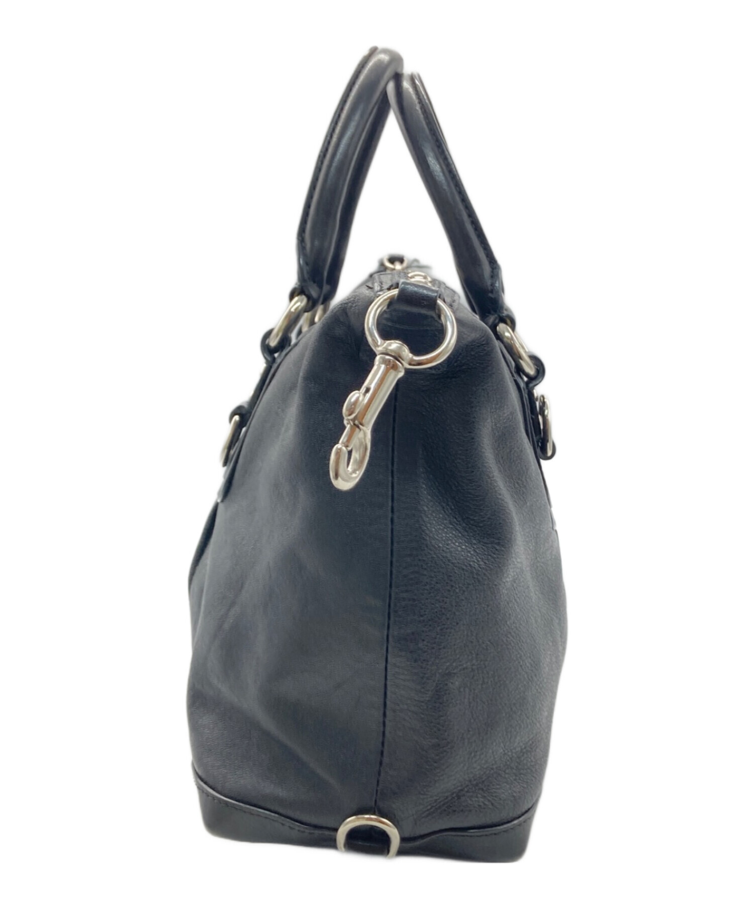 中古・古着通販】COACH (コーチ) 2WAYバッグ ブラック｜ブランド・古着 